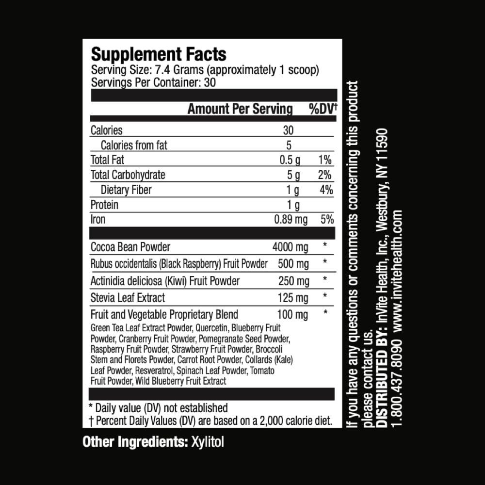 Invite Health Cocoa Hx Powder 15.66 oz