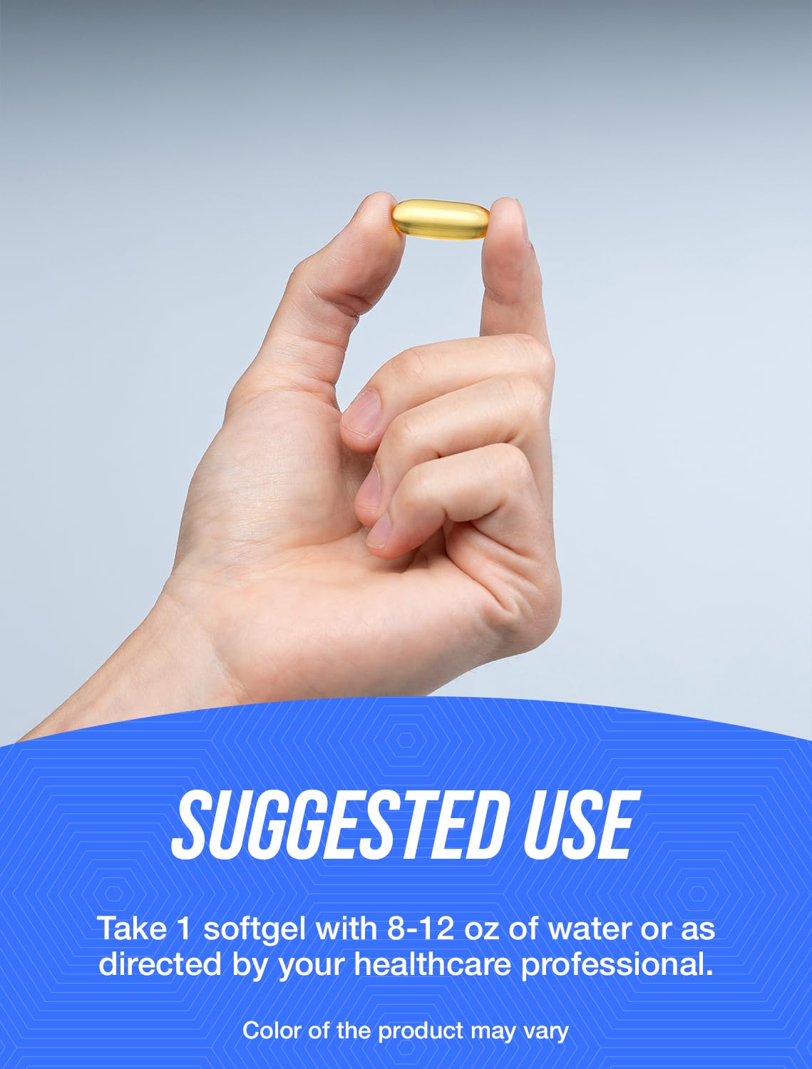 BulkSupplements Fish Oil 500mg Softgels 240 Count