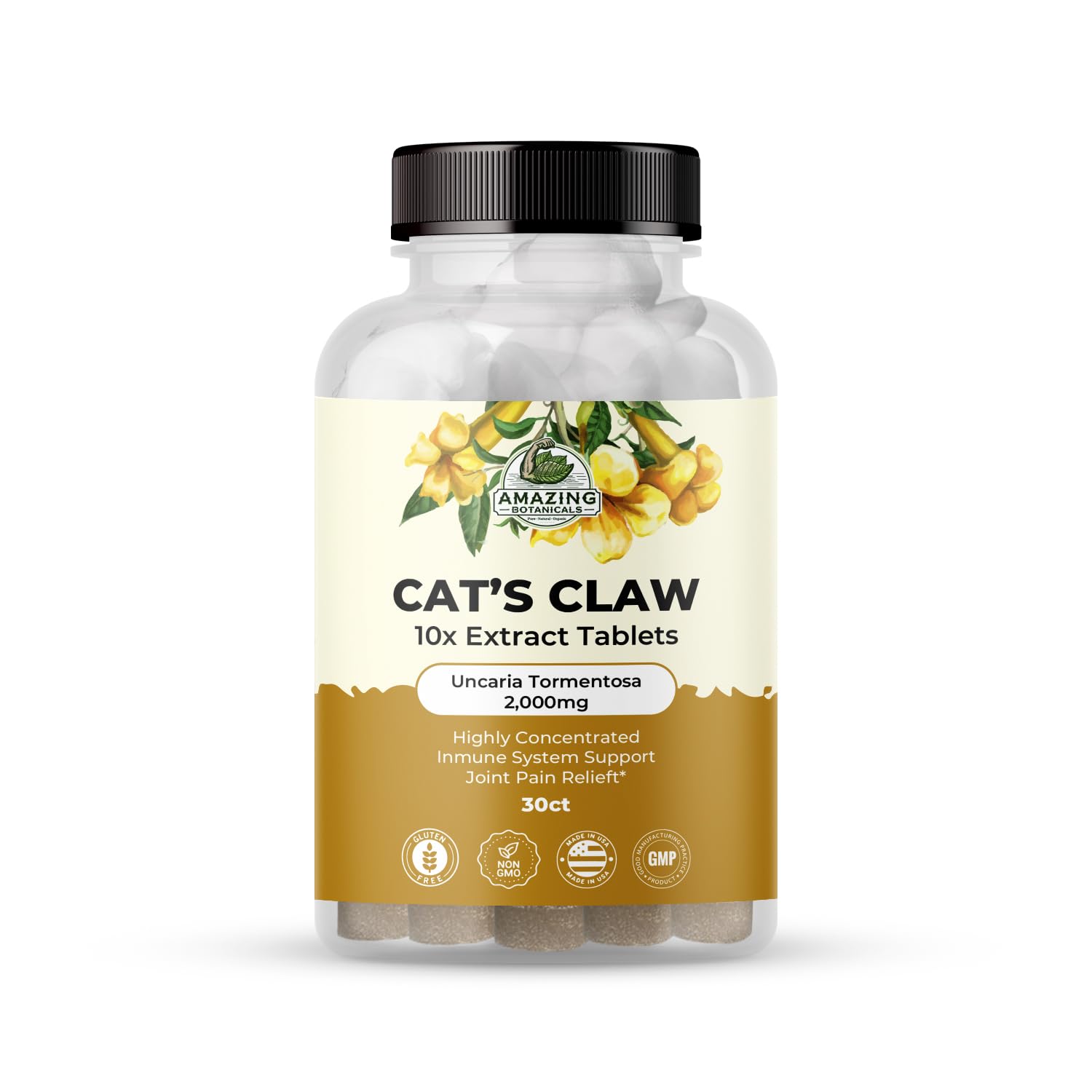 Amazing Botanicals Cat’s Claw 30 Tablets