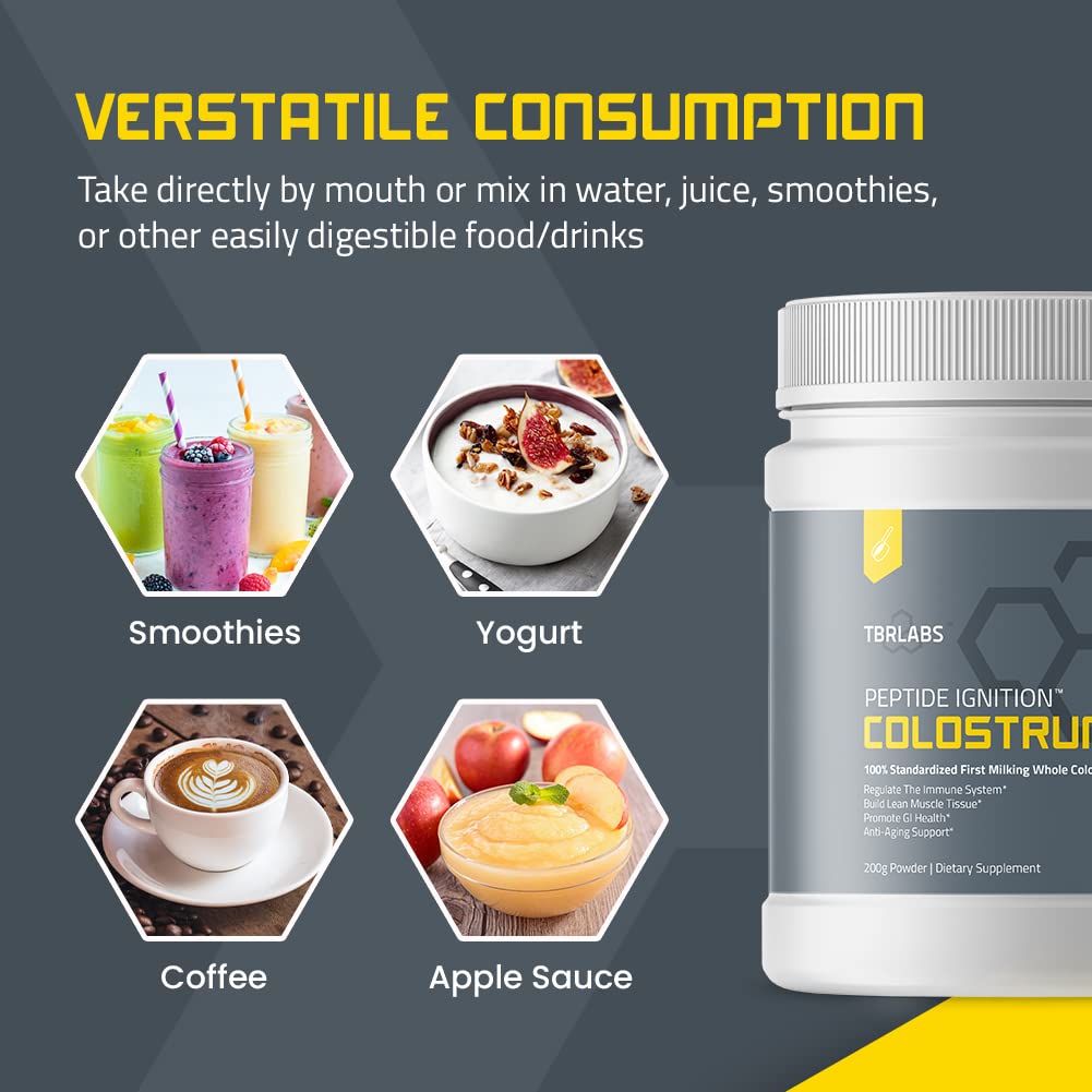 TBR Labs Colostrum Powder Grass Fed 7.05 oz