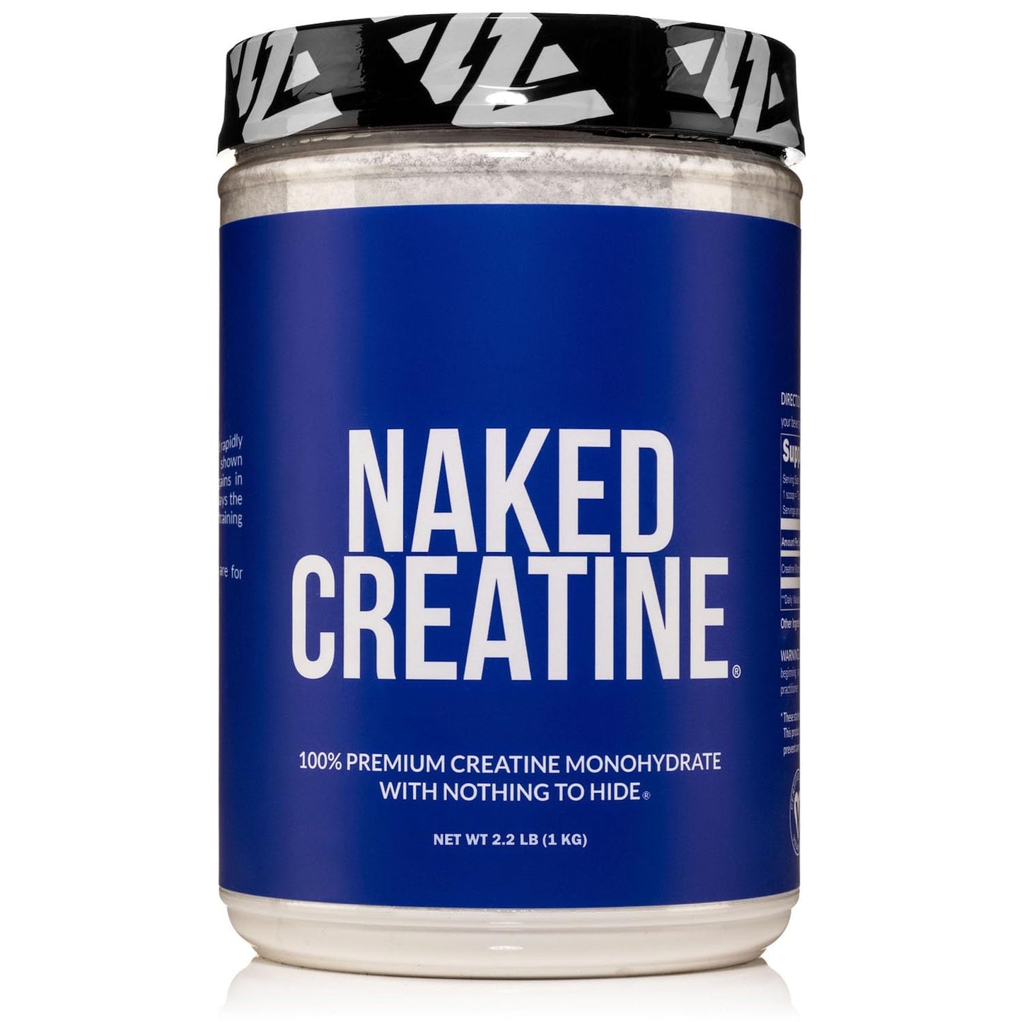 NAKED Pure Micronized Creatine Monohydrate Powder, 200 Servings