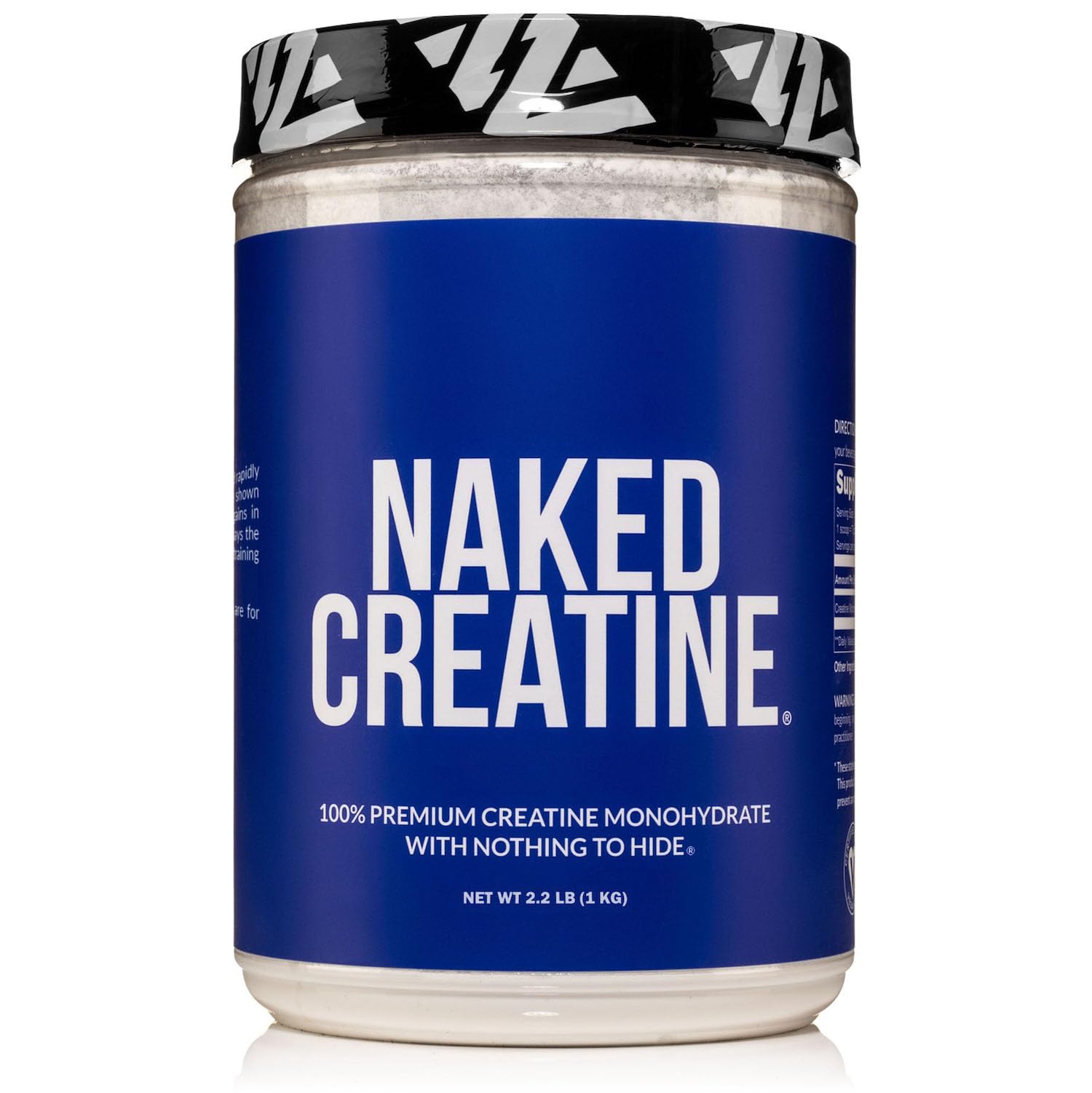 NAKED Pure Micronized Creatine Monohydrate Powder, 200 Servings