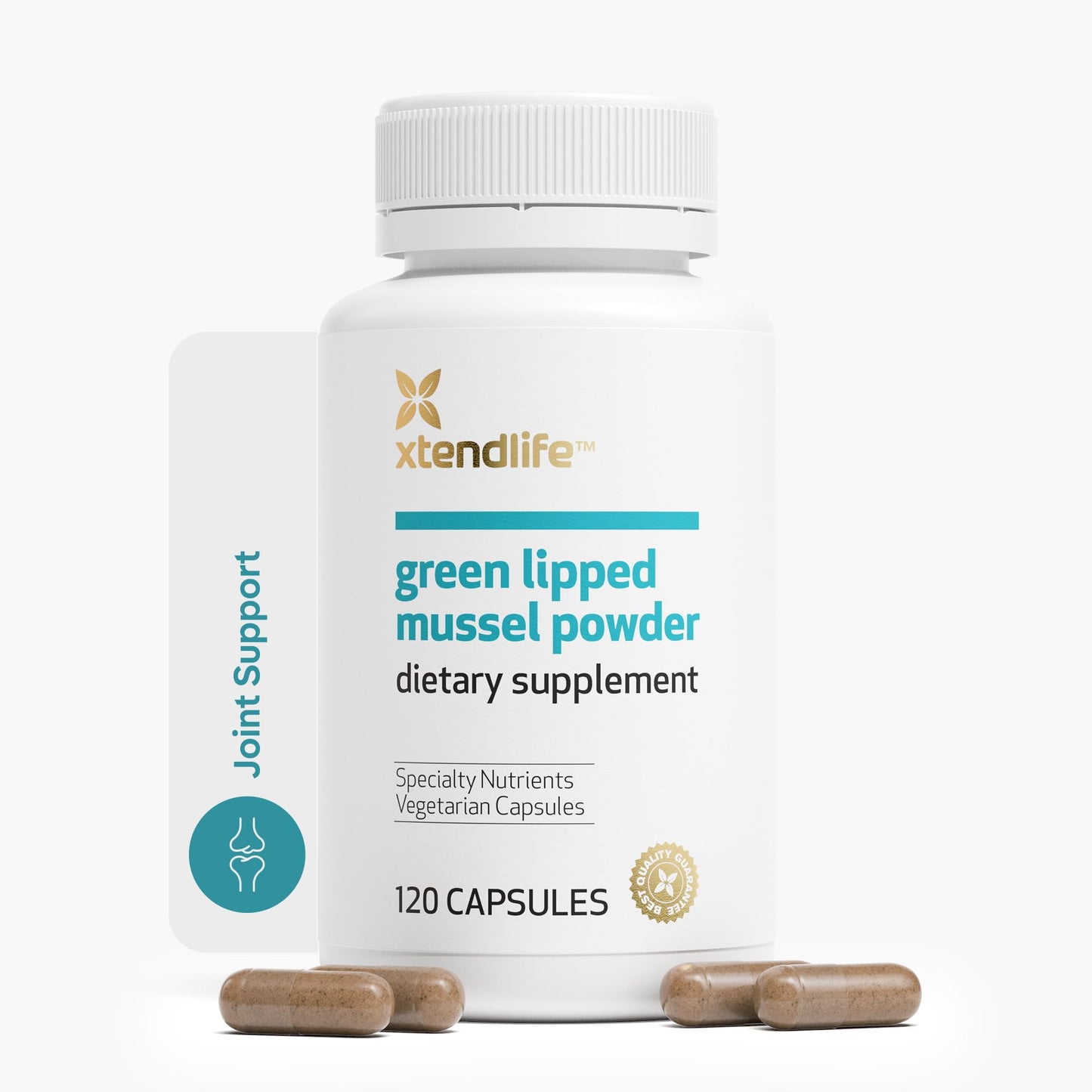 Xtendlife Green Lipped Mussel Supplement Capsules 120 Count