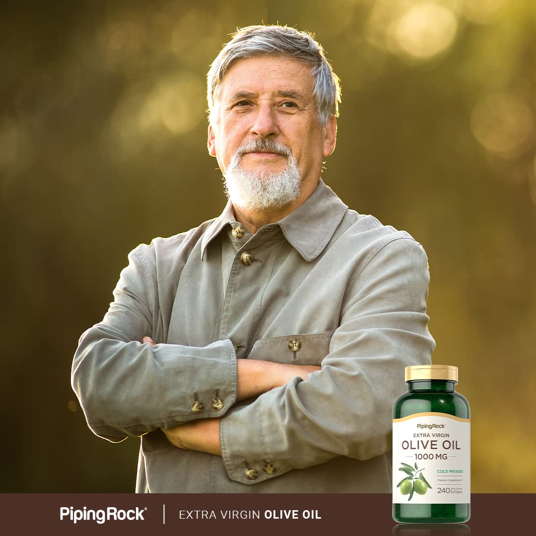 Piping Rock Olive Oil Softgel Capsules, 240 Count
