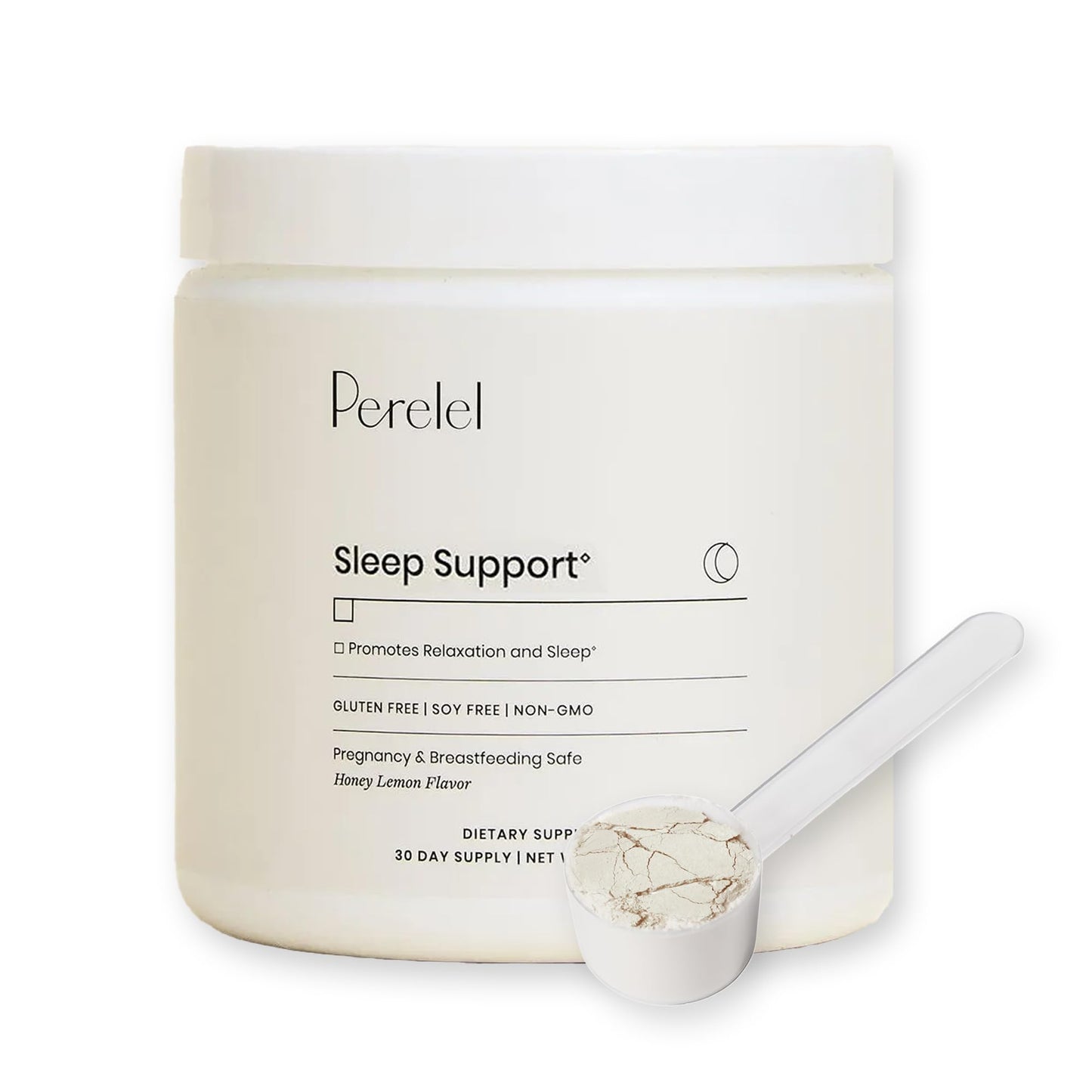 Perelel Sleep Support Magnesium Powder Blend with Lemon Balm, Powder, 2.96 oz