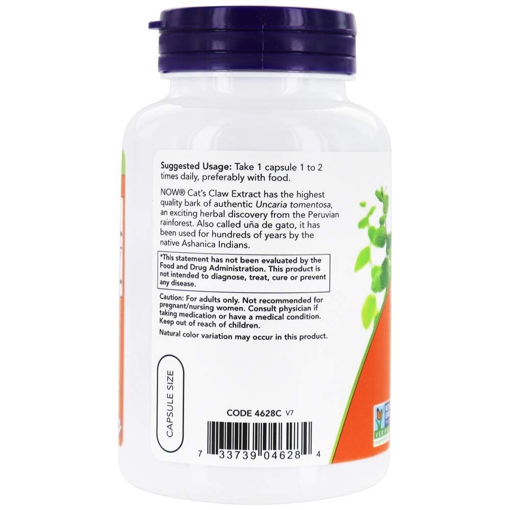 NOW Foods Cat's Claw 5000 120 Capsules