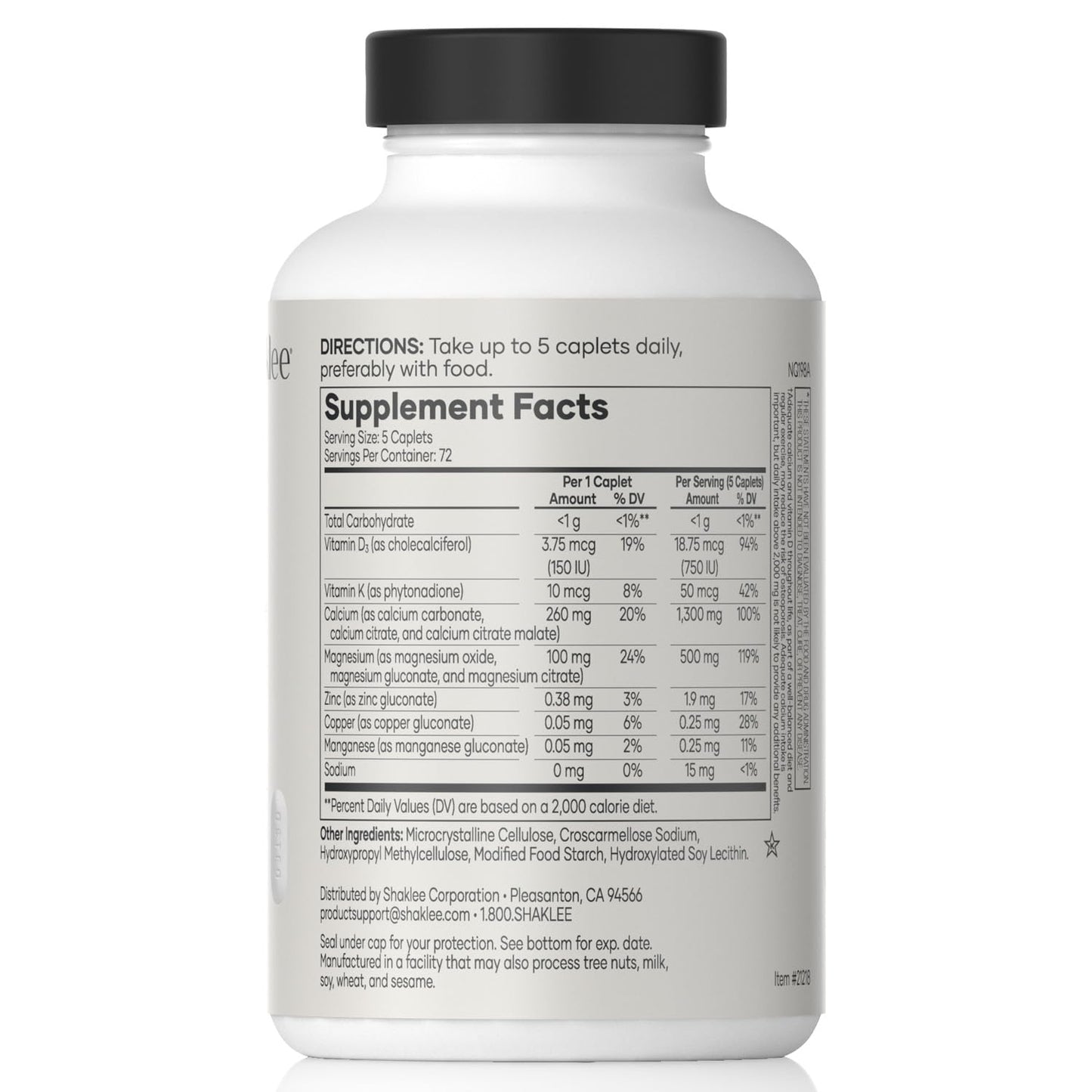 Shaklee OsteoMatrix Caplets, 360 Caplets