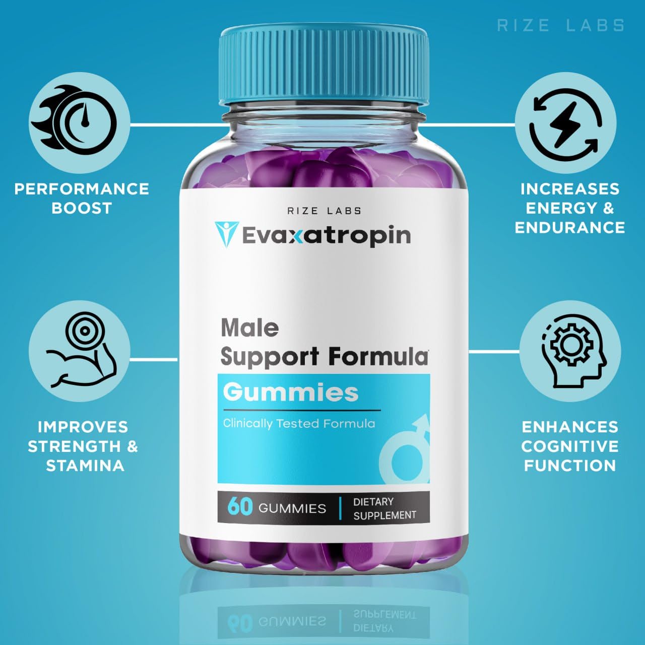 Rize Labs Evaxatropin Gummy 60 Gummies