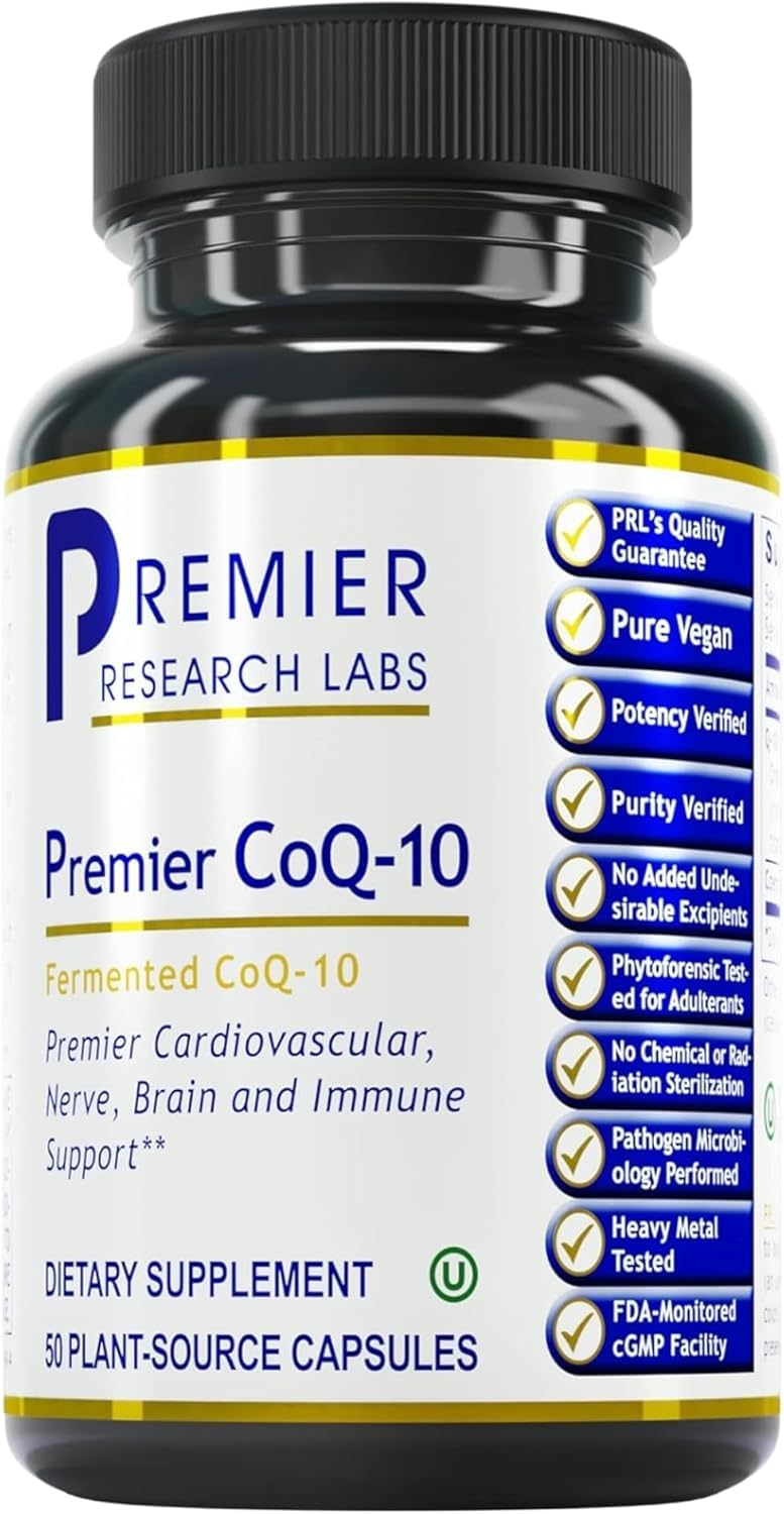 Premier Research Labs CoQ10 Ubiquinol Capsule 100mg, 50 Count