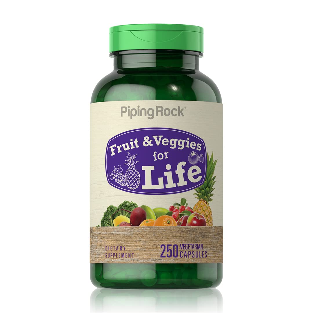 Piping Rock Fruits and Veggies Supplement, 250 Capsules