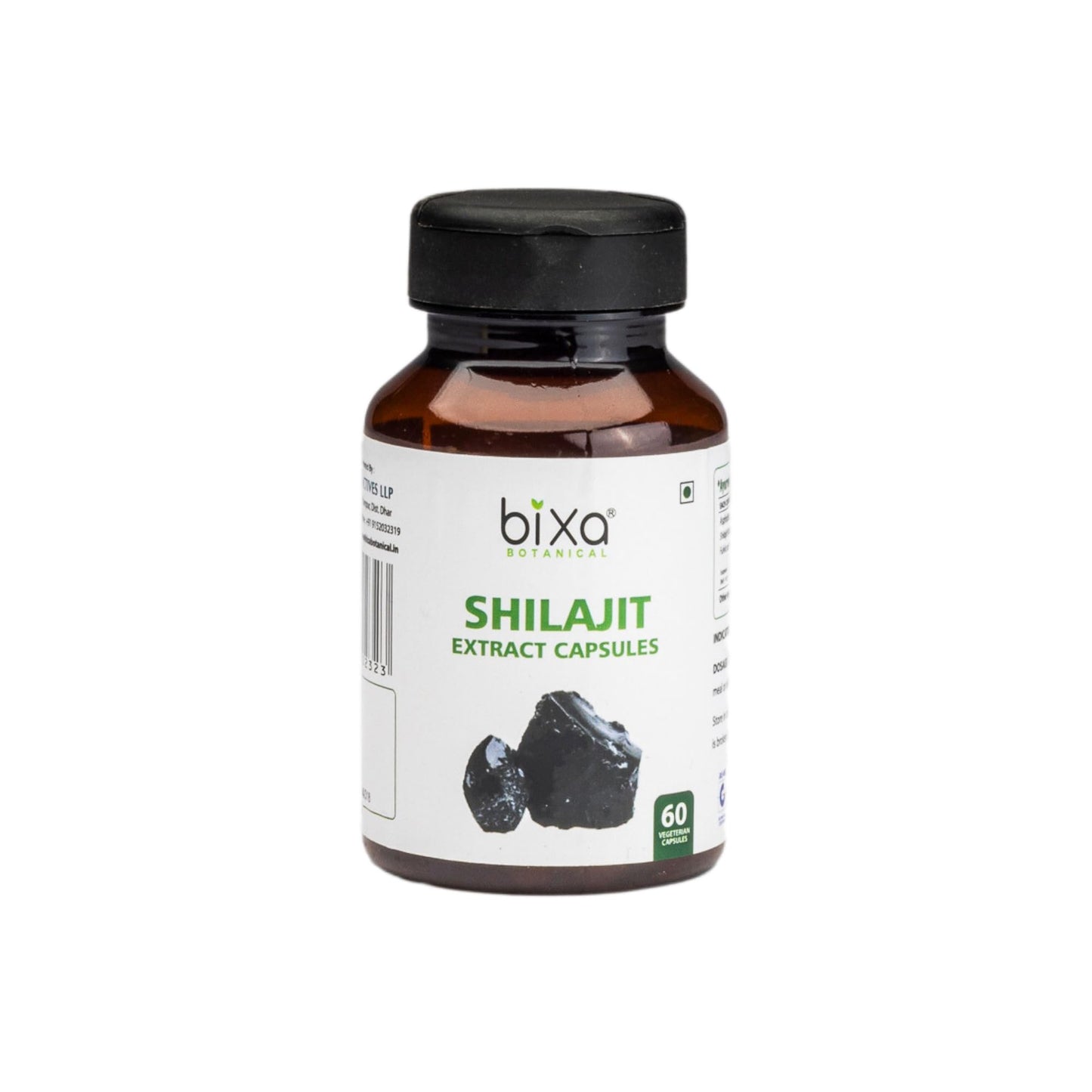 bixa BOTANICAL Shilajit Capsules, 60 Count