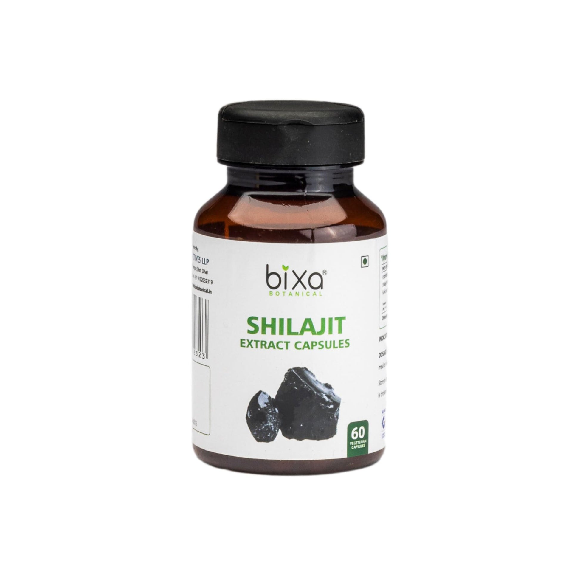 bixa BOTANICAL Shilajit Capsules, 60 Count