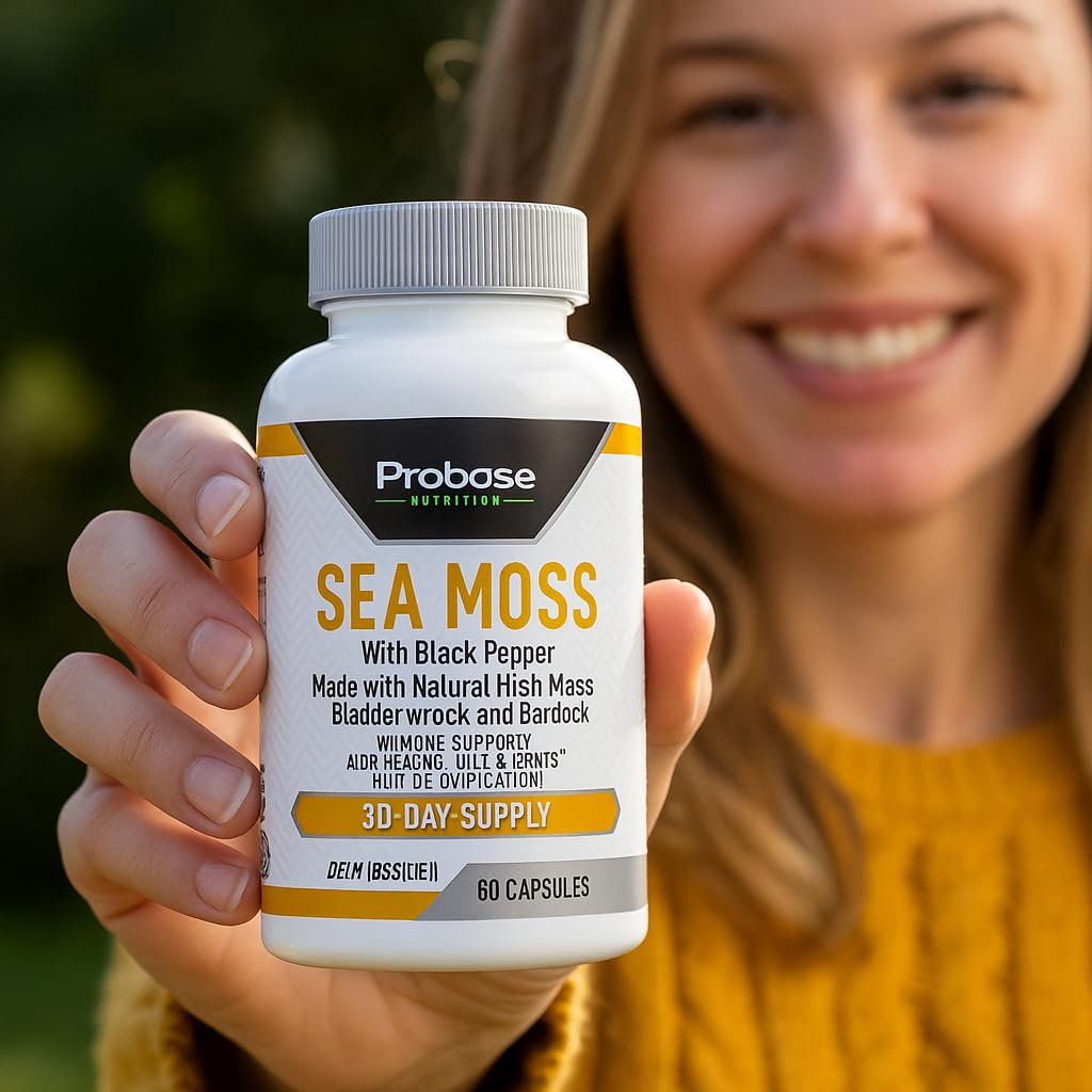 Probase Nutrition Sea Moss Capsules 60 Count