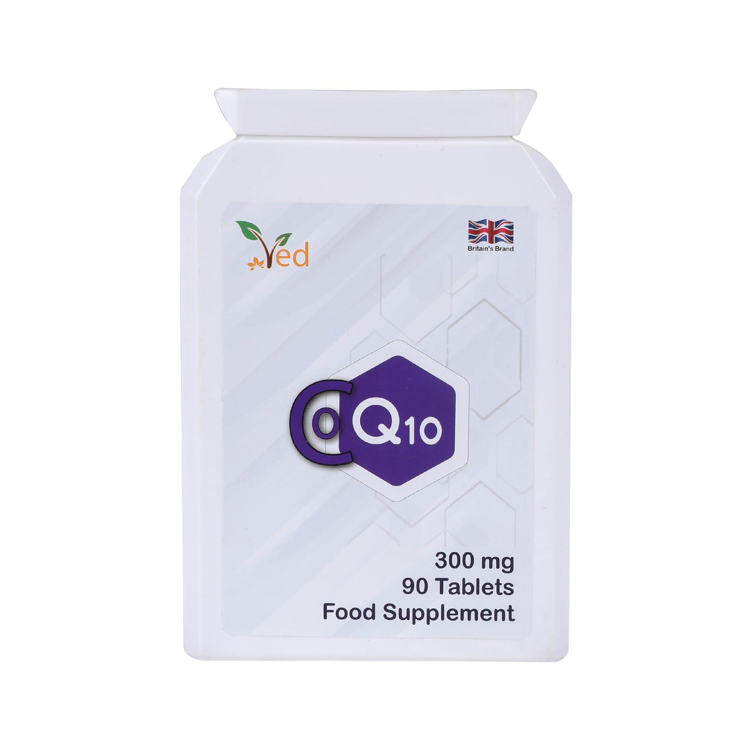 Ved Co Enzyme Q10 300mg Tablets, 90 Count