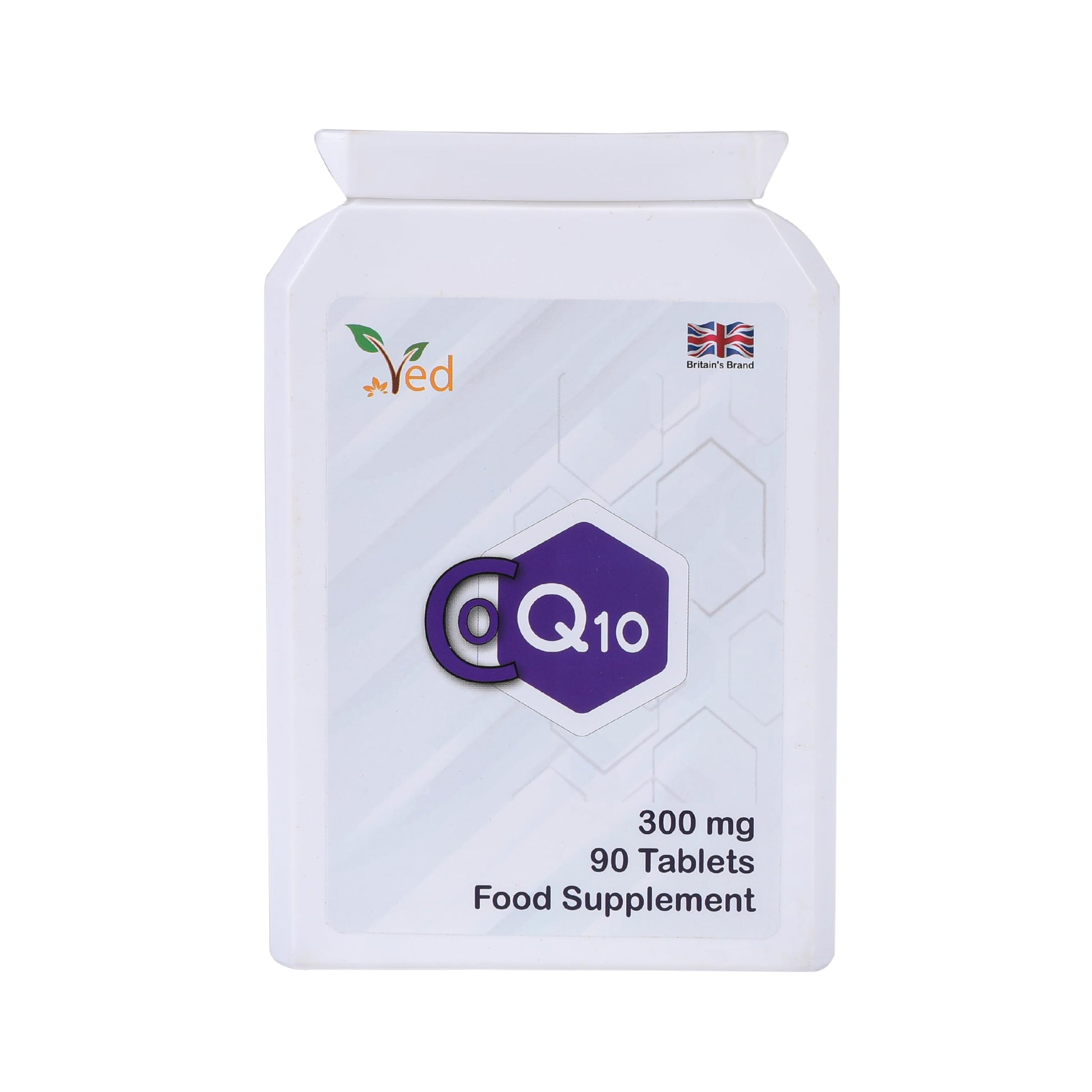 Ved Co Enzyme Q10 300mg Tablets, 90 Count