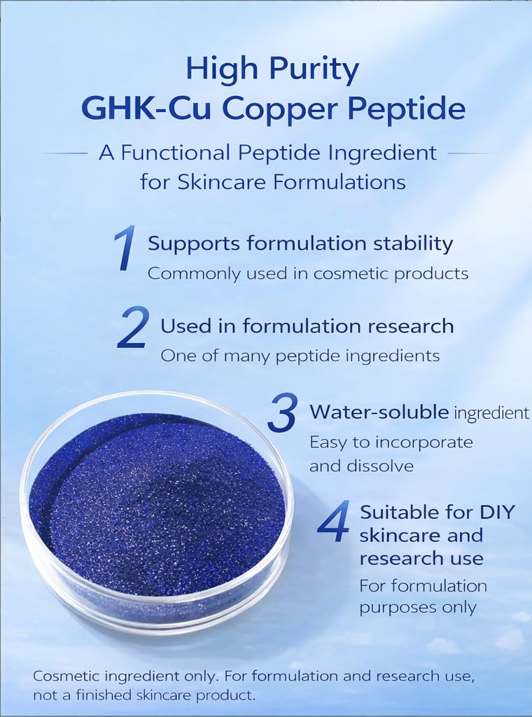 FerneeButy GHK-Cu Copper Peptide Powder, 1 Gram