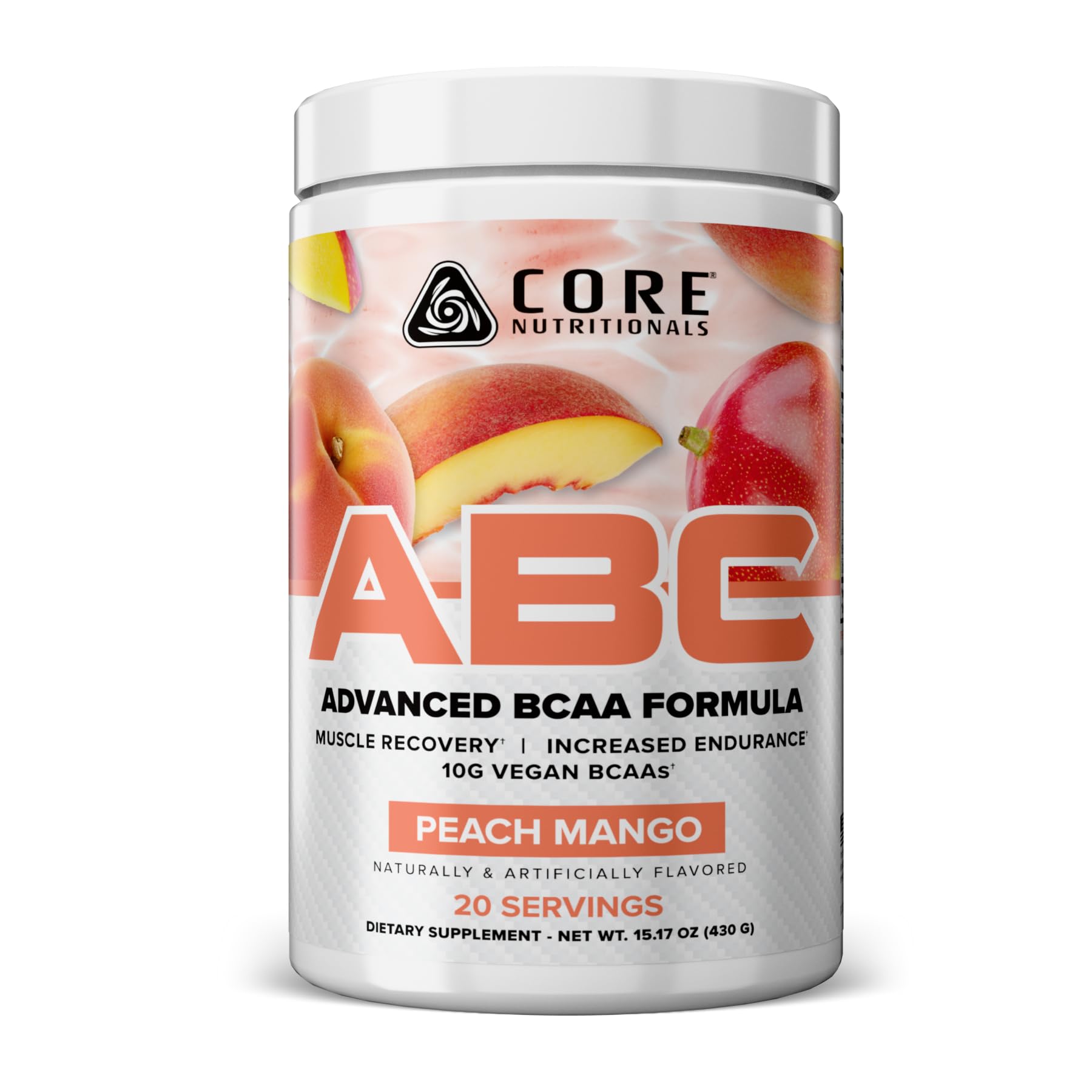 Core Nutritionals ABC Advanced BCAA Supplement Powder 15.2 Ounce