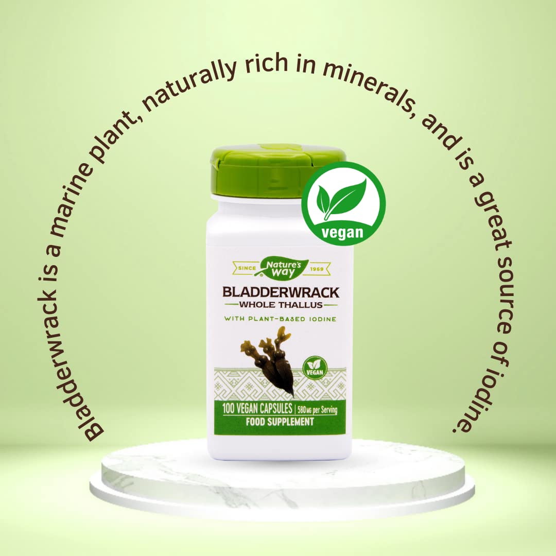 Nature's Way Bladderwrack Capsules 100 Count