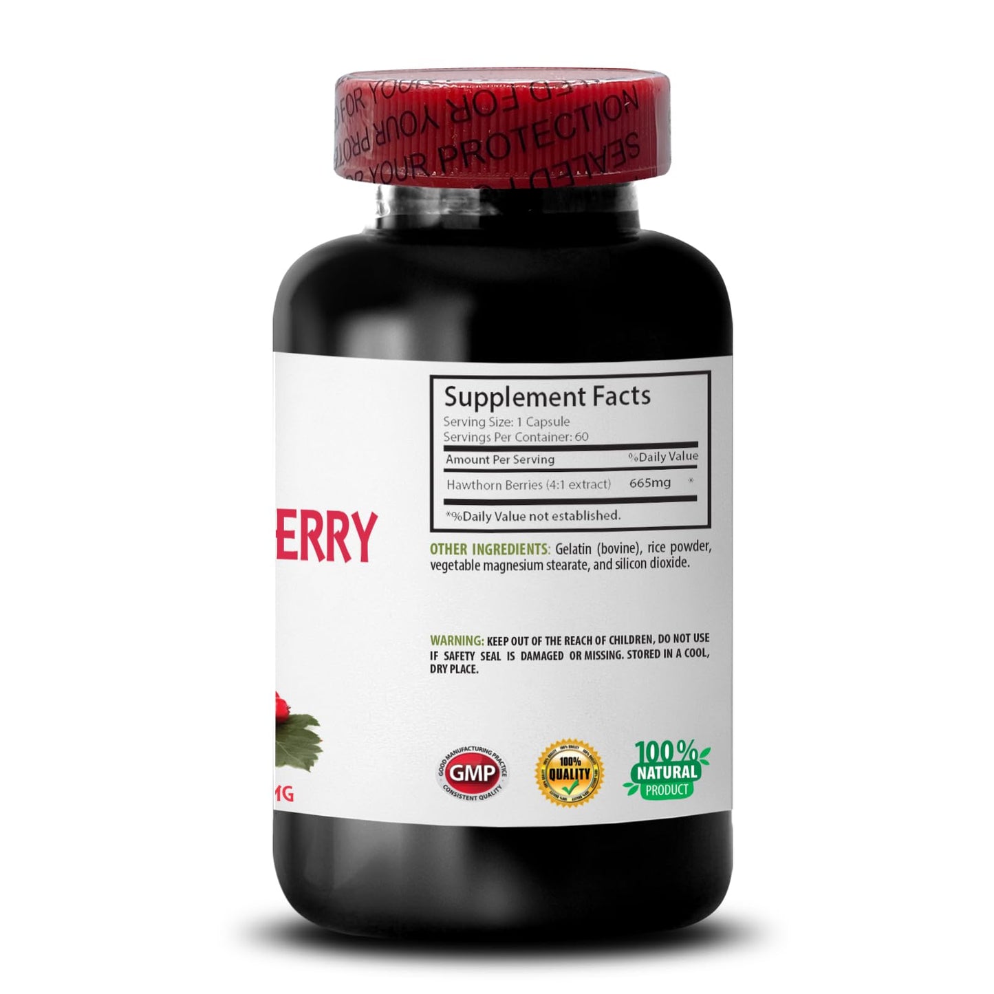 SWAN LIFE ESSENTIALS Hawthorn Berry Extract, 180 Capsules