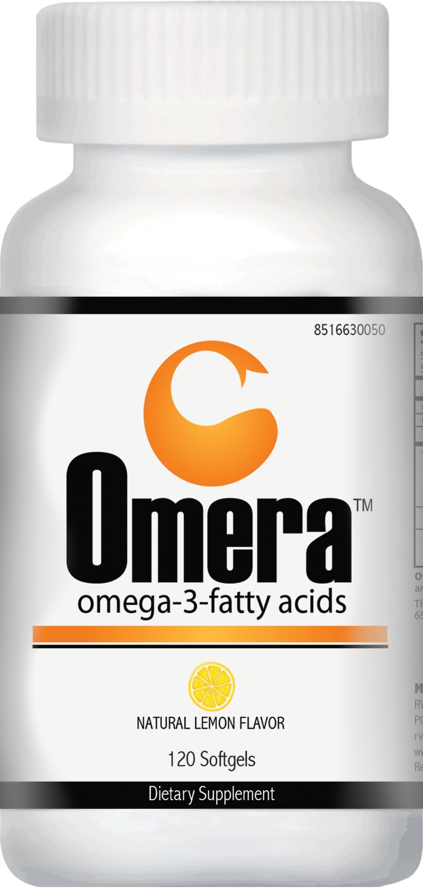 Omera Omega-3 Fish Oil 1000mg Softgels, 120 Softgels