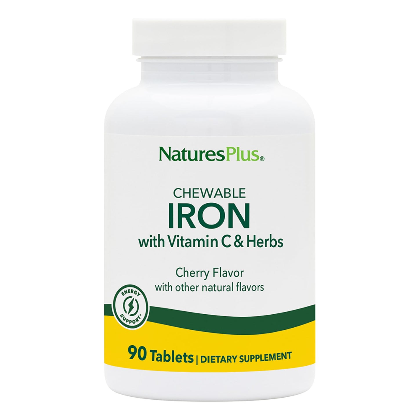 NaturesPlus Chewable Iron Tablet, 180 Tablets
