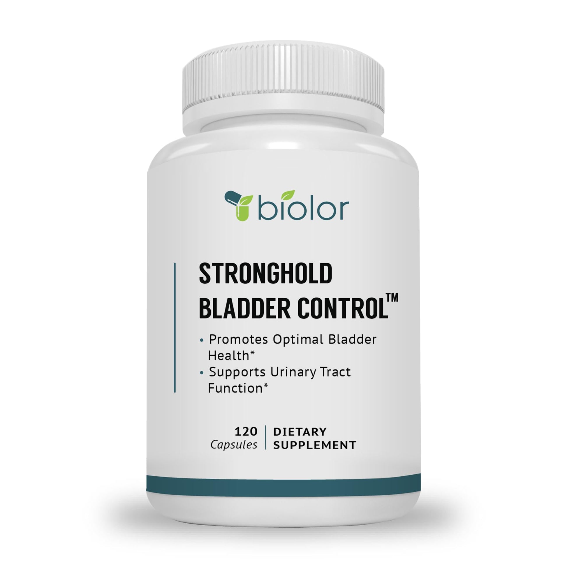 Biolor Bladder Control Supplements - Urinary Support Capsules, 120 Count