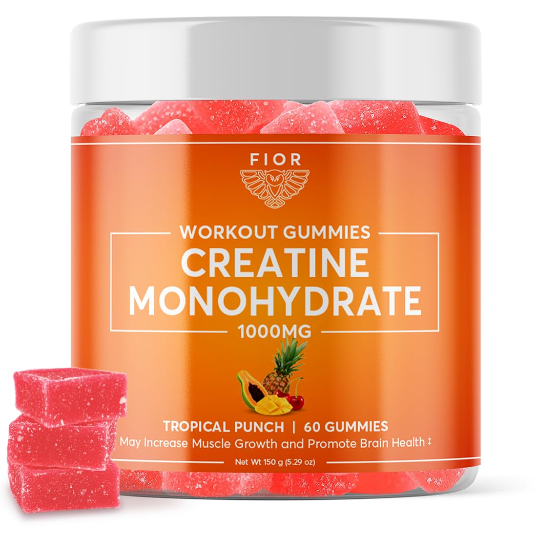 FIOR Creatine Gummy 60 Count