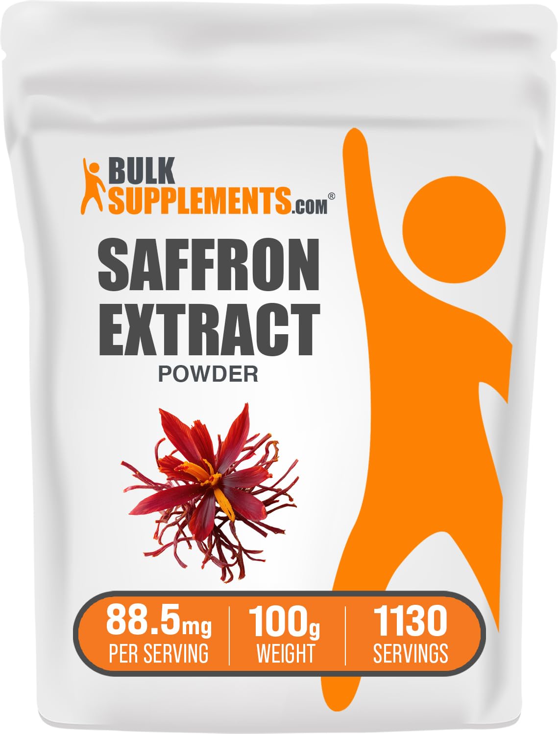 BulkSupplements Saffron Extract Powder 3.5 oz