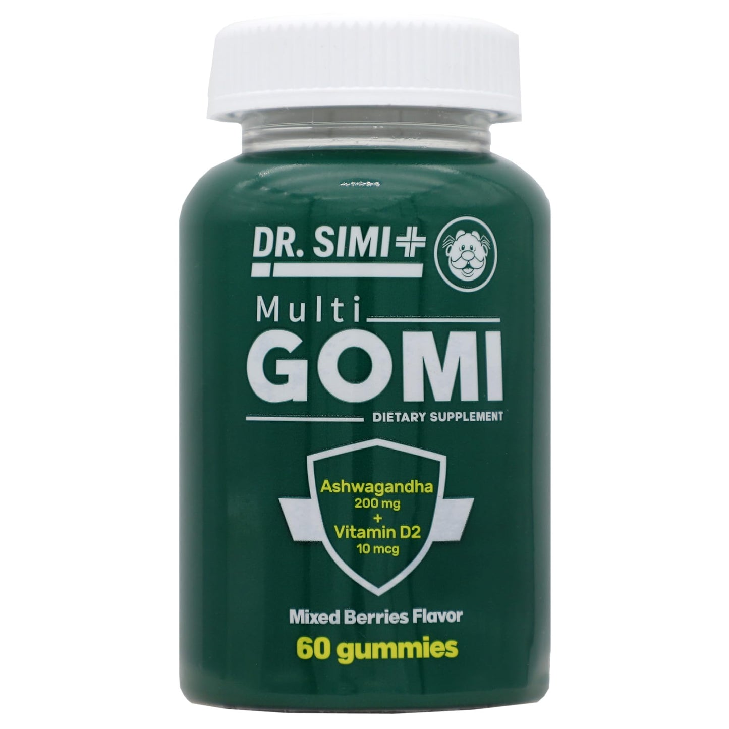 MULTI GOMI Dr. Simi Ashwagandha + Vitamin D2 Gummies 60 Count