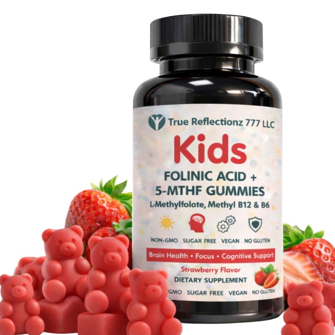 True reflectionz Folinic Acid Gummy 60 Count