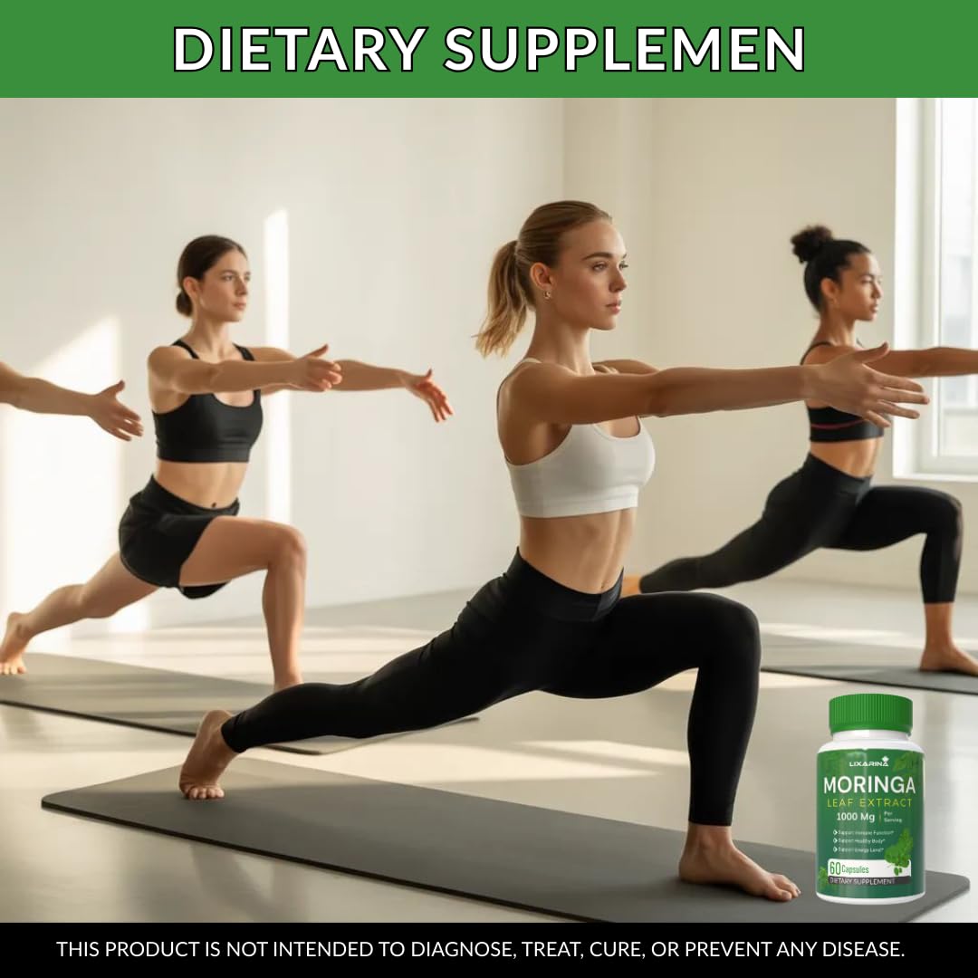 LIXARINA Moringa Capsules, 300 Capsules