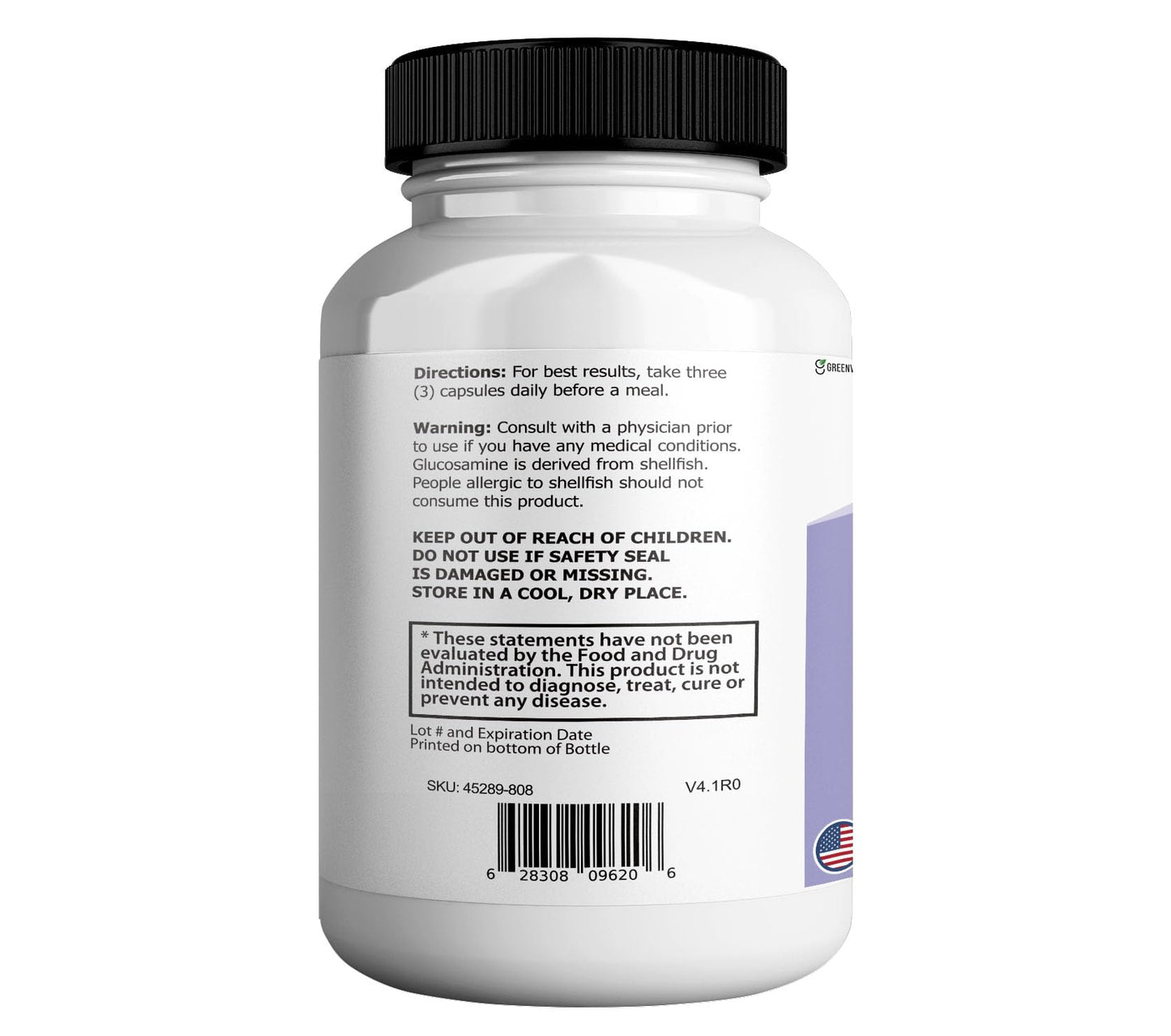 GREENVIFY Flush Factor Plus Max Natural Essences Natural Joint Support Supplement, 600 Capsules