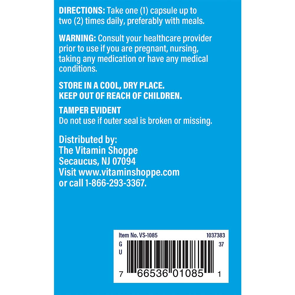 The Vitamin Shoppe Magnesium Citrate 160 mg Capsules 300 Count