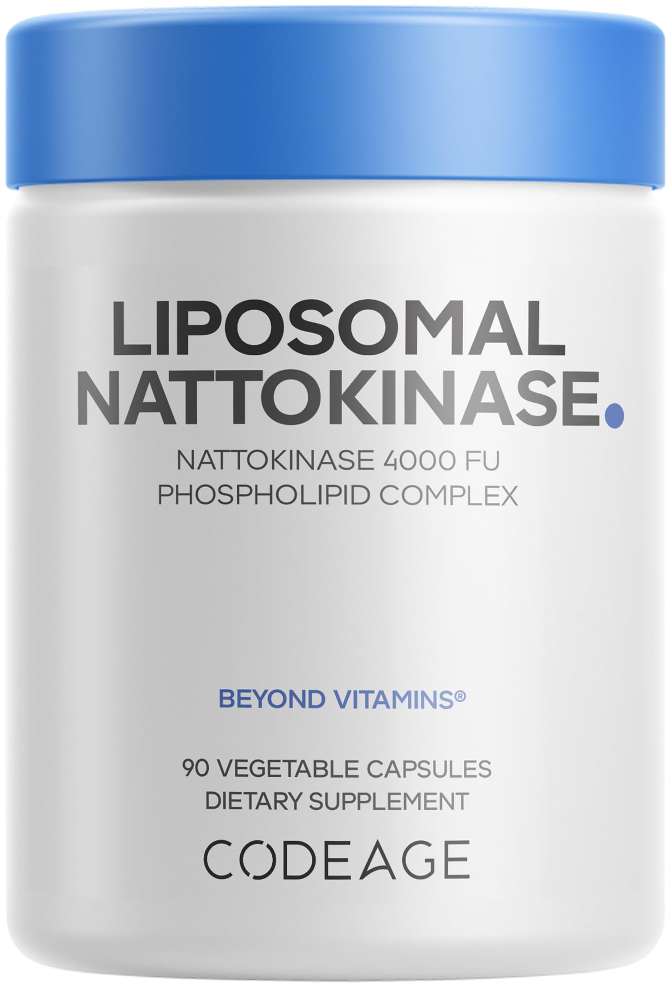 Codeage Liposomal Nattokinase Supplement Capsule 90 Count