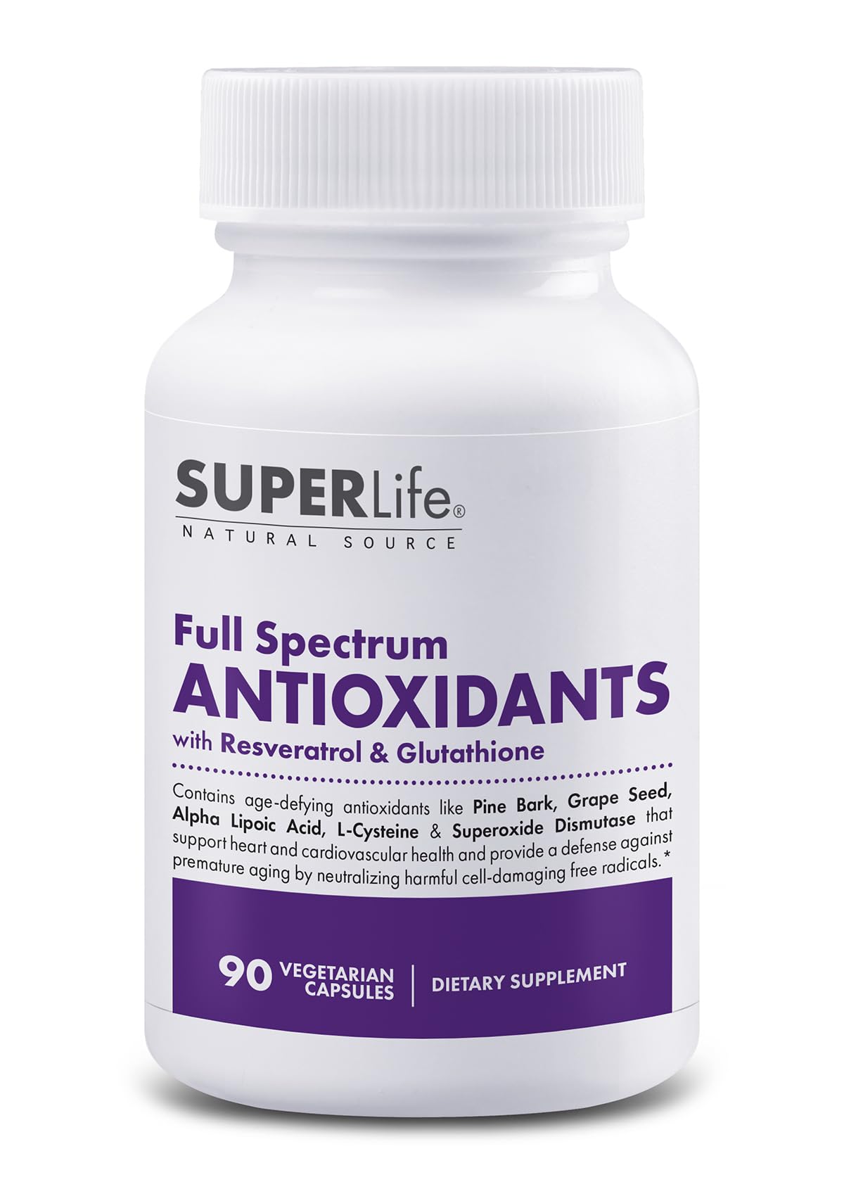 Fresh Start Full Spectrum Antioxidants with Resveratrol, Turmeric, Red Grape & Acai Berry, 90 Capsules