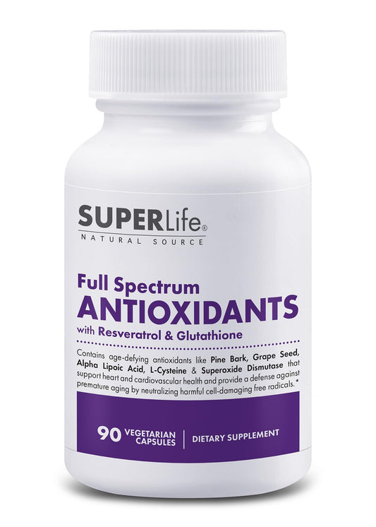 Fresh Start Full Spectrum Antioxidants with Resveratrol, Turmeric, Red Grape & Acai Berry 90 Capsules