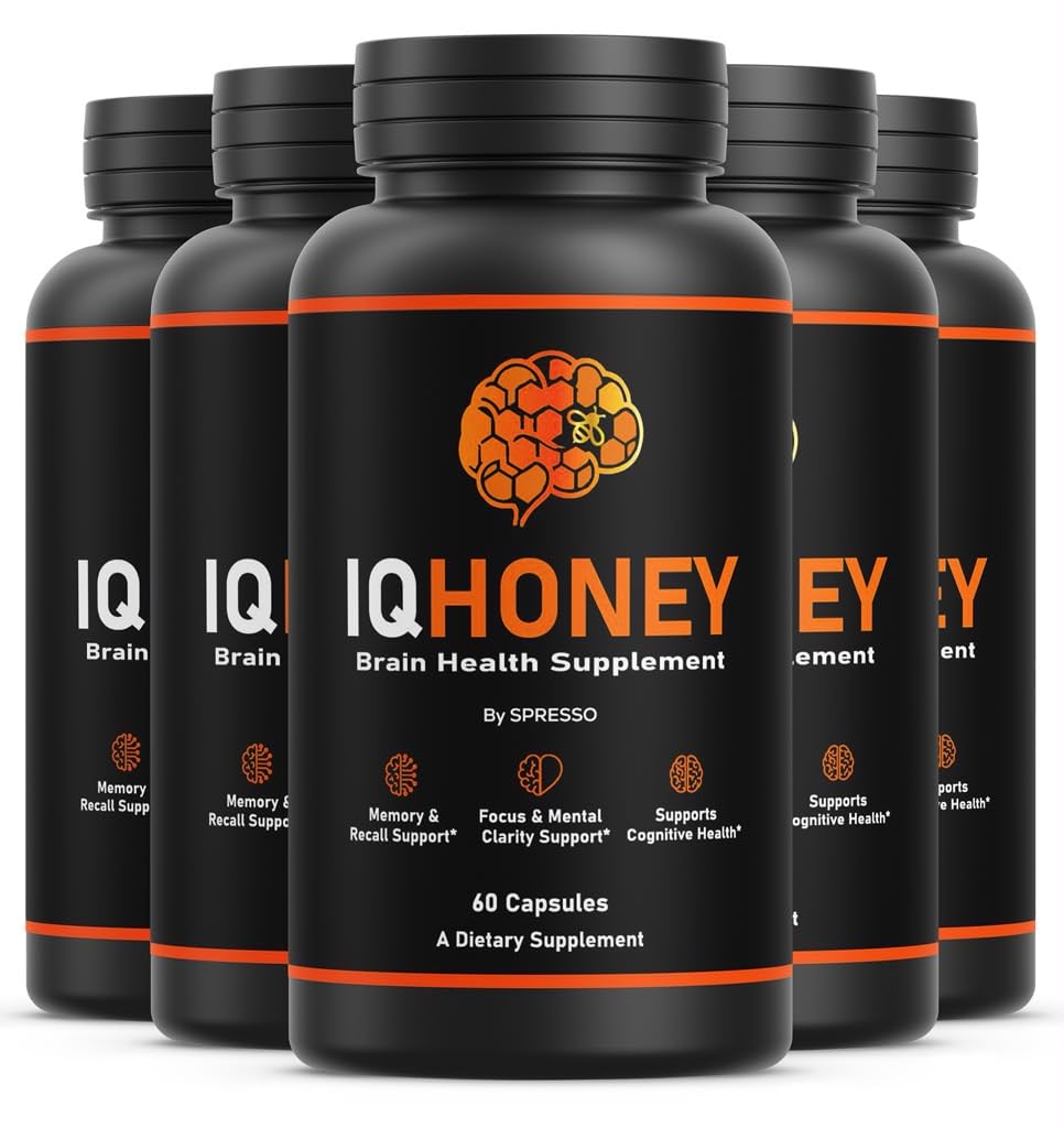 SPRESSO IQ Honey Supplement Pills for Daily Wellness Capsules 300