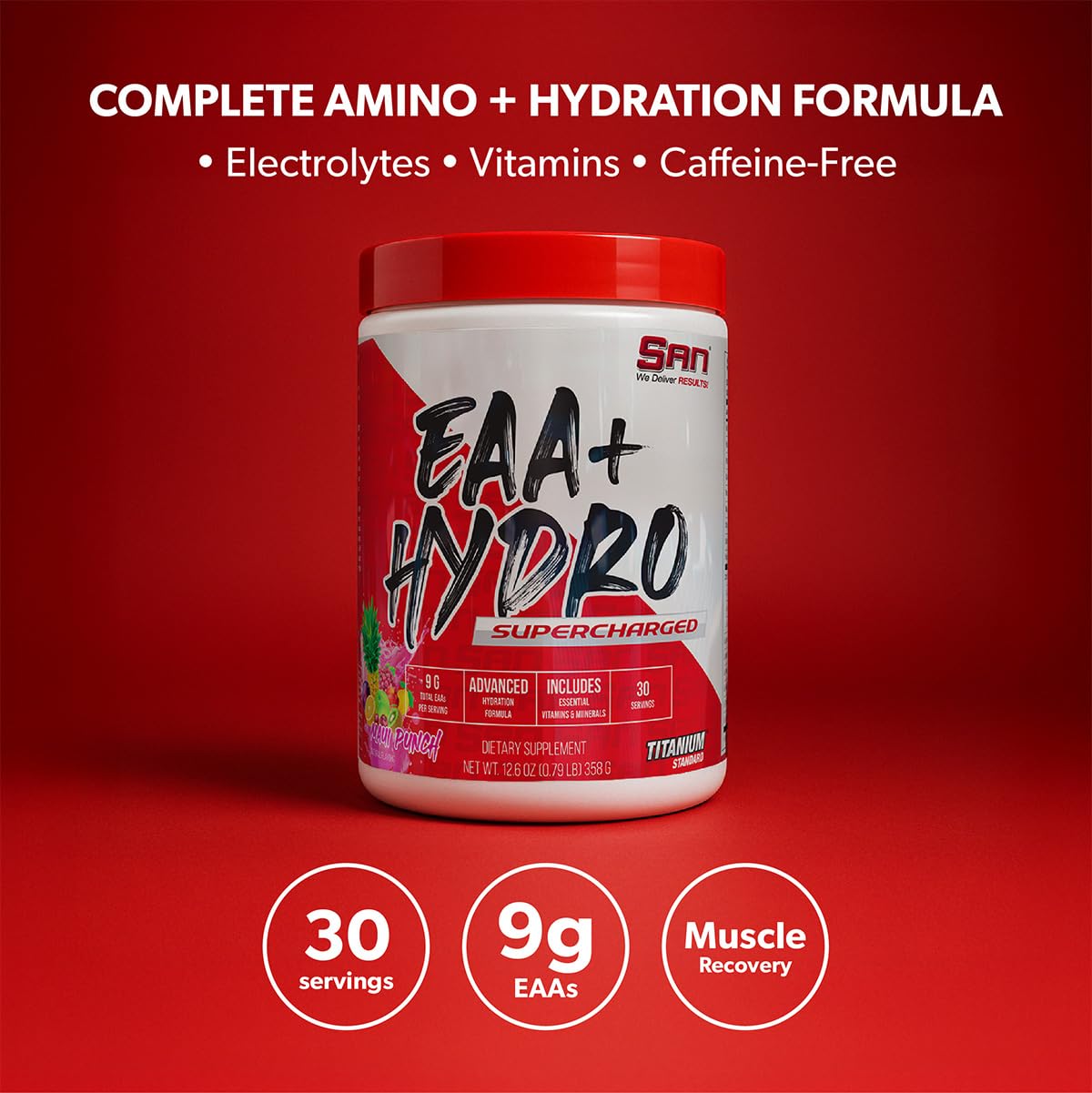 SAN EAA Hydration Powder 12.6 Ounce