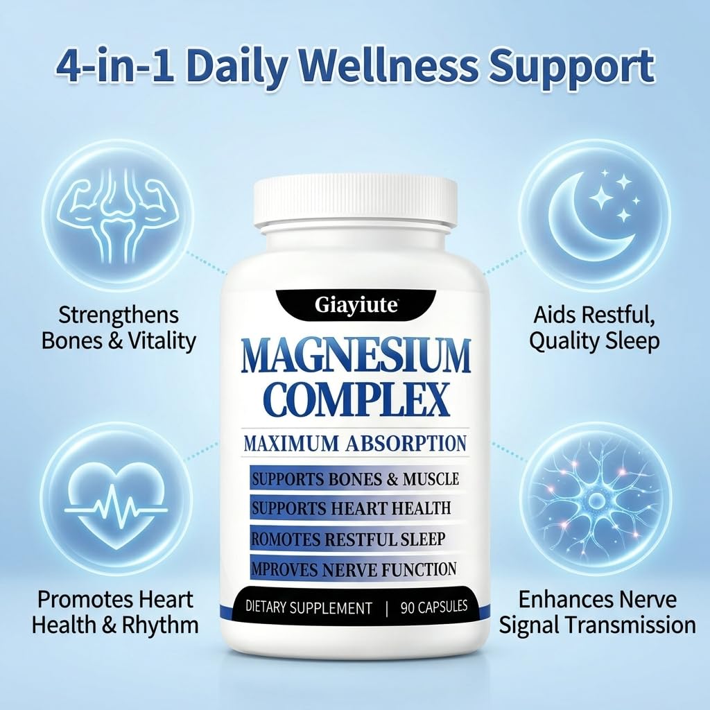 Giayiute Magnesium Complex Capsules, 90 Capsules