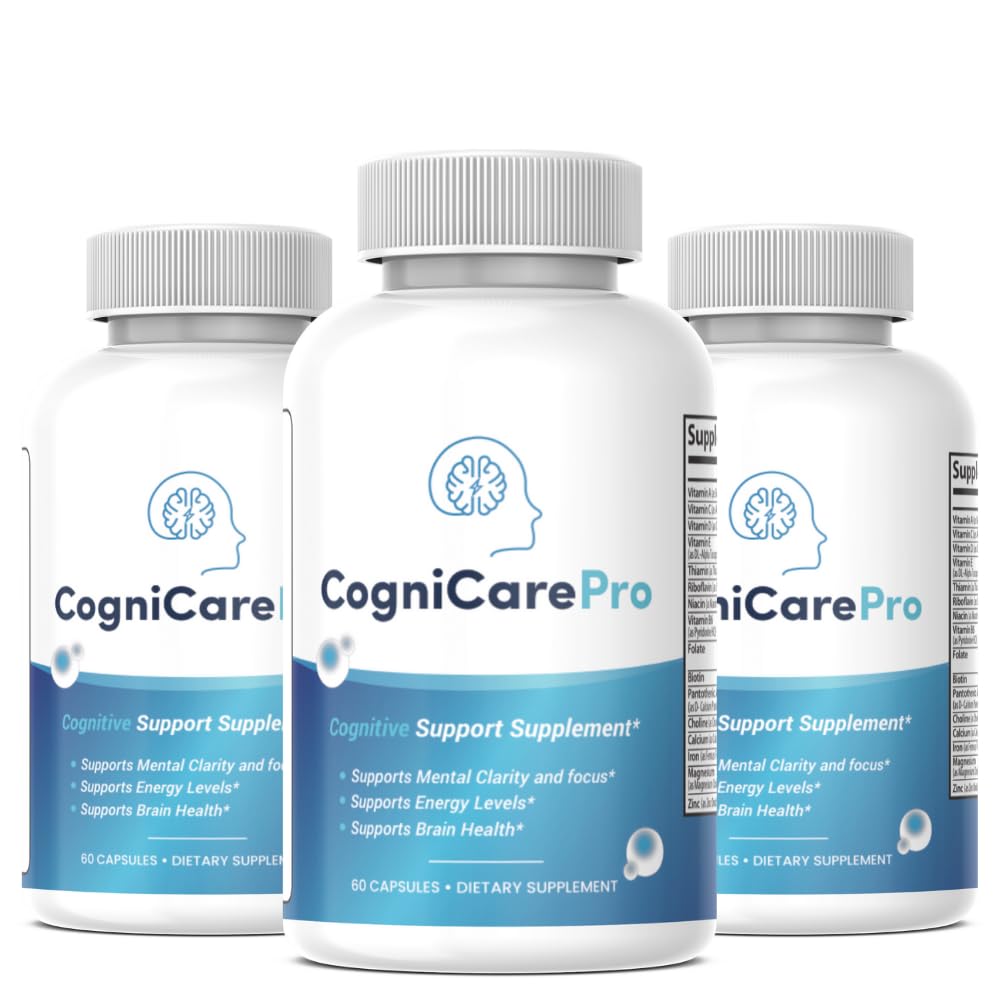 SuppNature Cognicare Pro Supplement Capsules, 180 Capsules