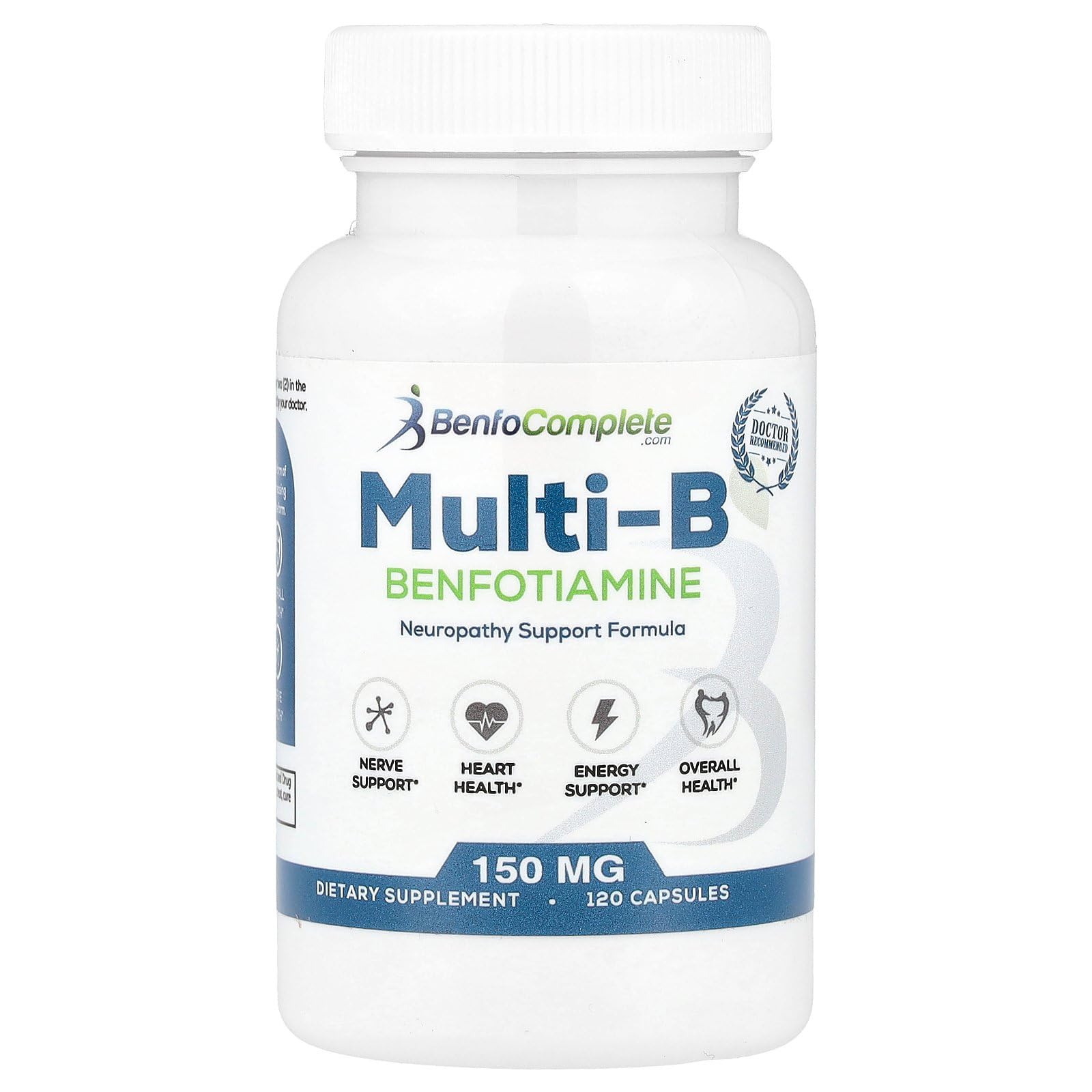 Benfotiamine, Inc. Multi-B Neuropathy Support Formula 150 mg, 120 Capsules