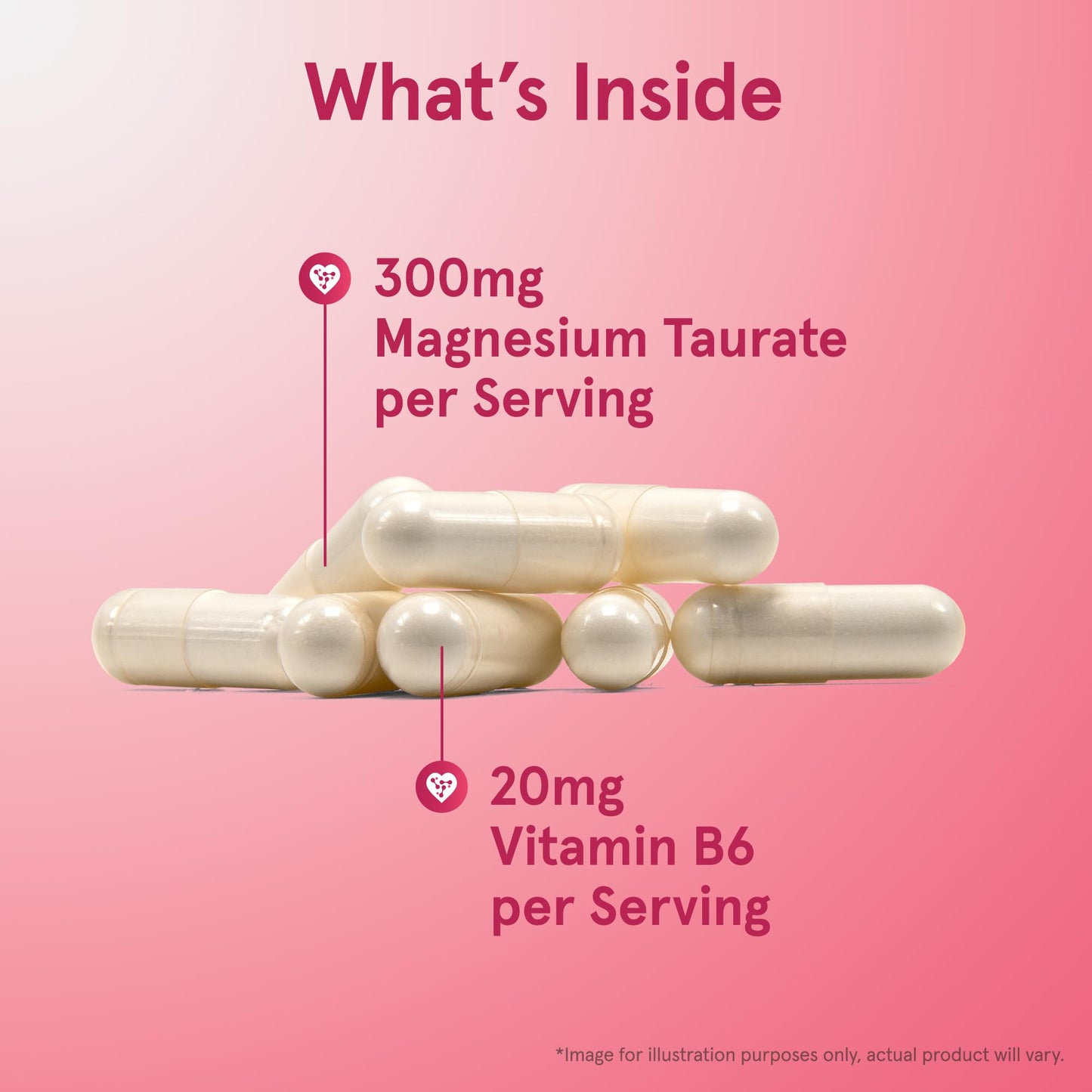 Jarrow Formulas Magnesium Taurate Capsules 90 Count