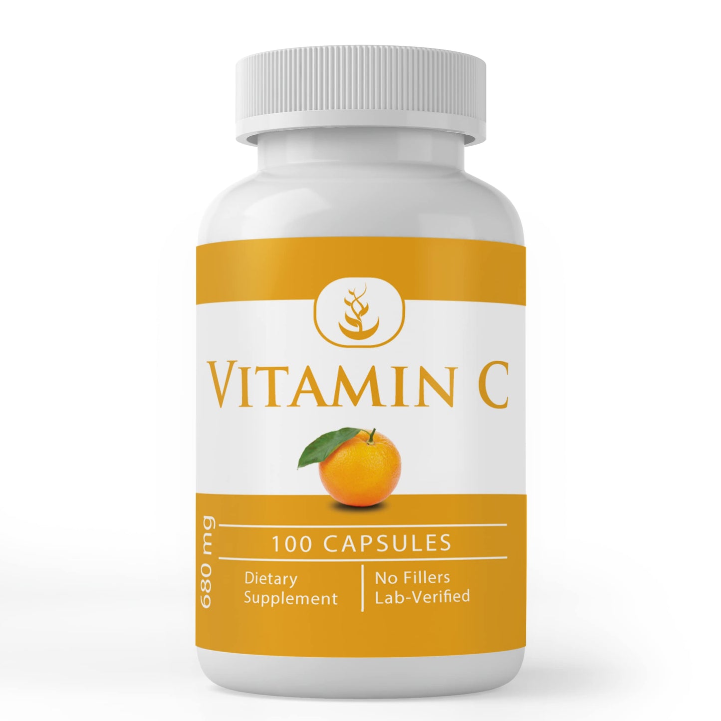 PURE ORIGINAL INGREDIENTS Vitamin C and Citric Acid Capsules Bundle 100 Capsules