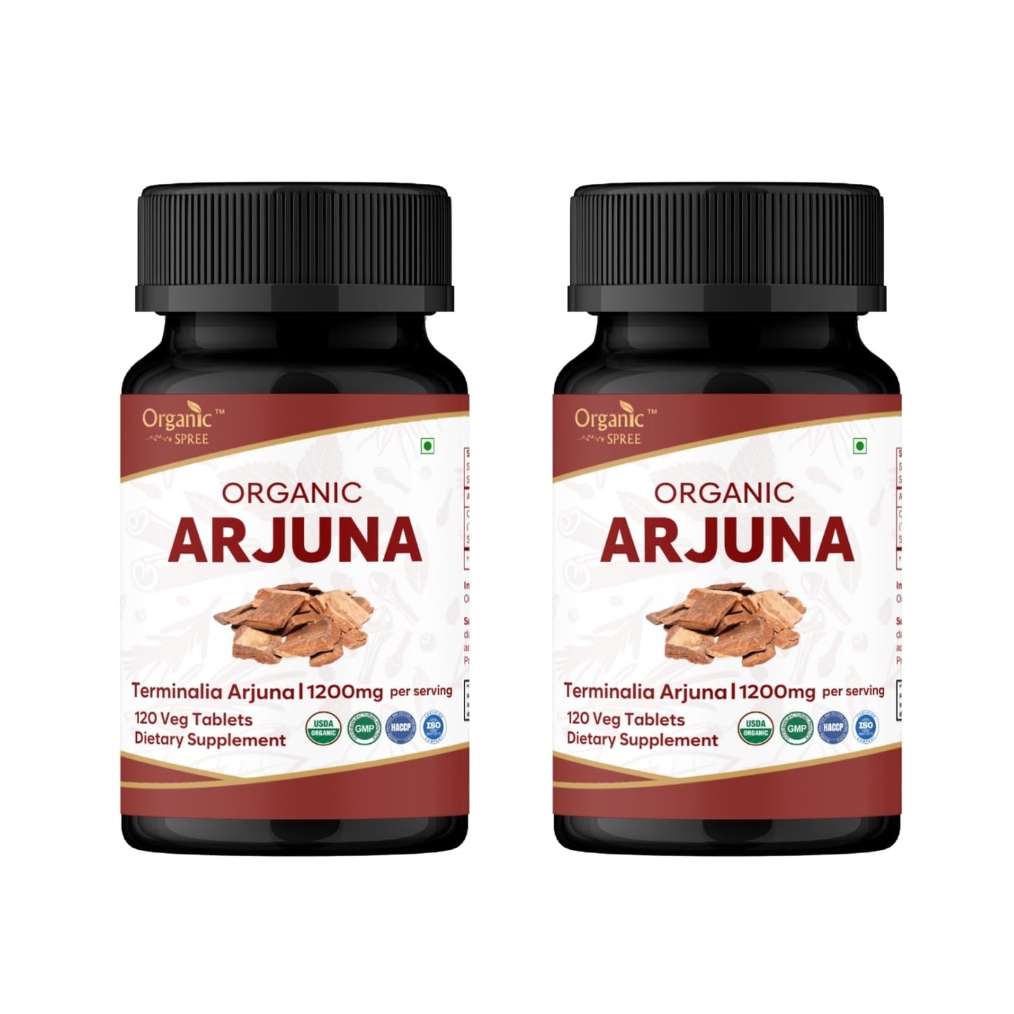 ORGANIC SPREE Arjuna Tablets, 240 Count