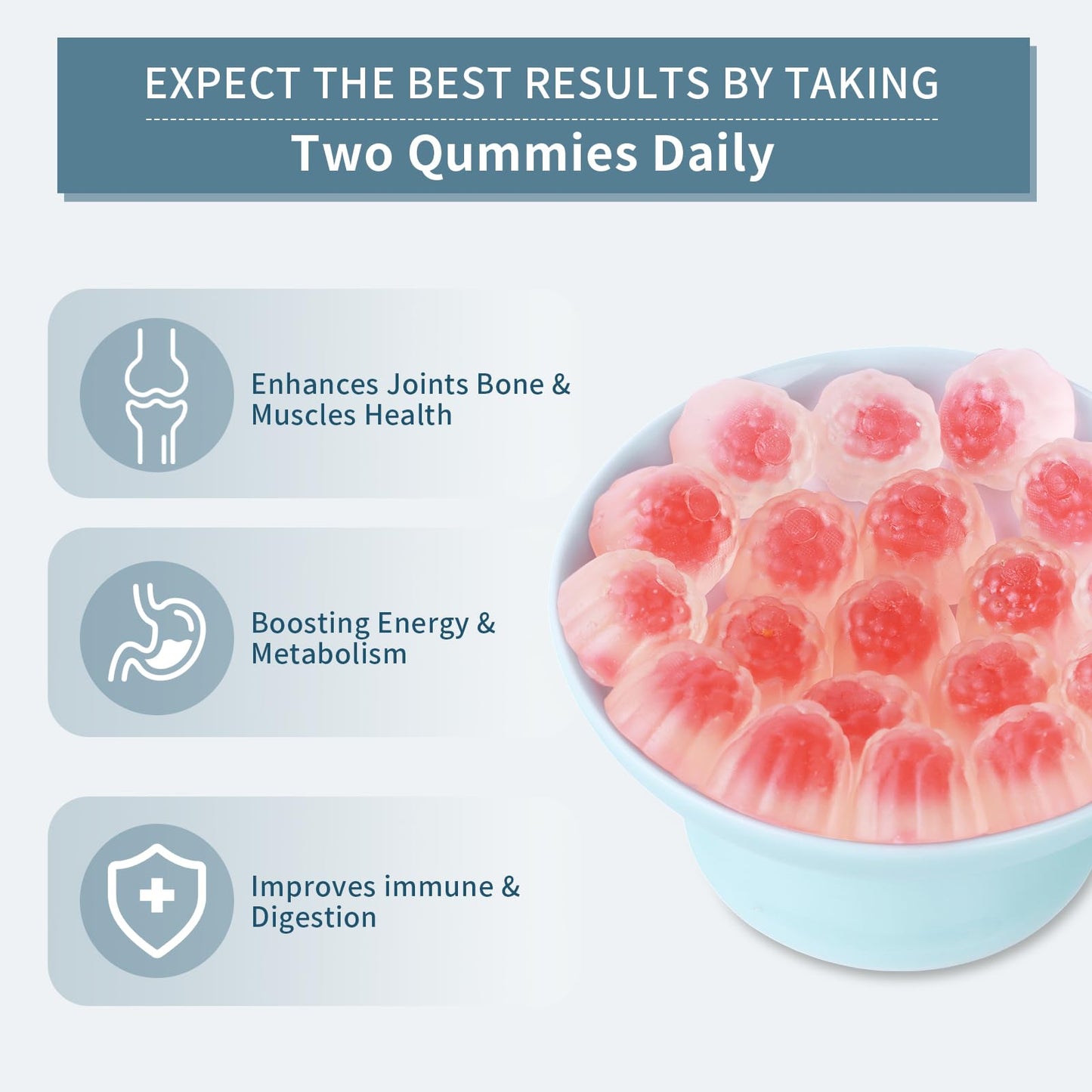 4 BIRDIES GOLF Collagen Gummies for Women, Sugar Free, with Biotin & Zinc, 120 Gummies