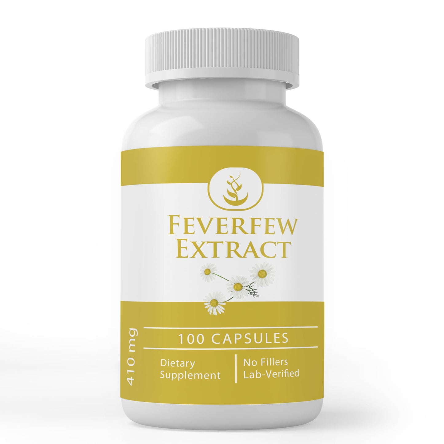 Pure Original Ingredients Feverfew Extract Capsules 100