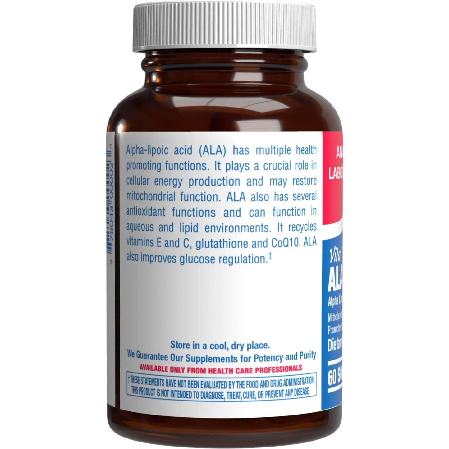 Anabolic Laboratories Alpha Lipoic Acid 300mg Softgels, 60 Servings
