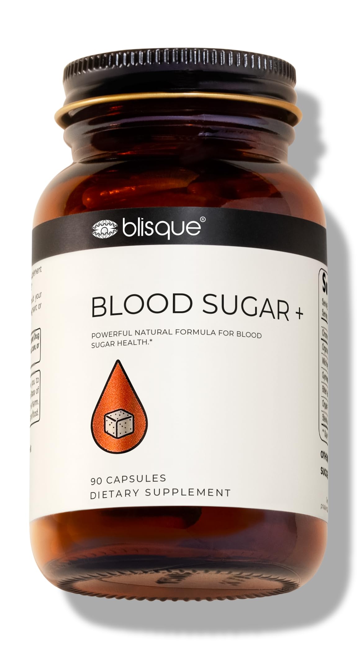 Blisque Natural Blood Sugar Support Supplement Capsule 1 Count