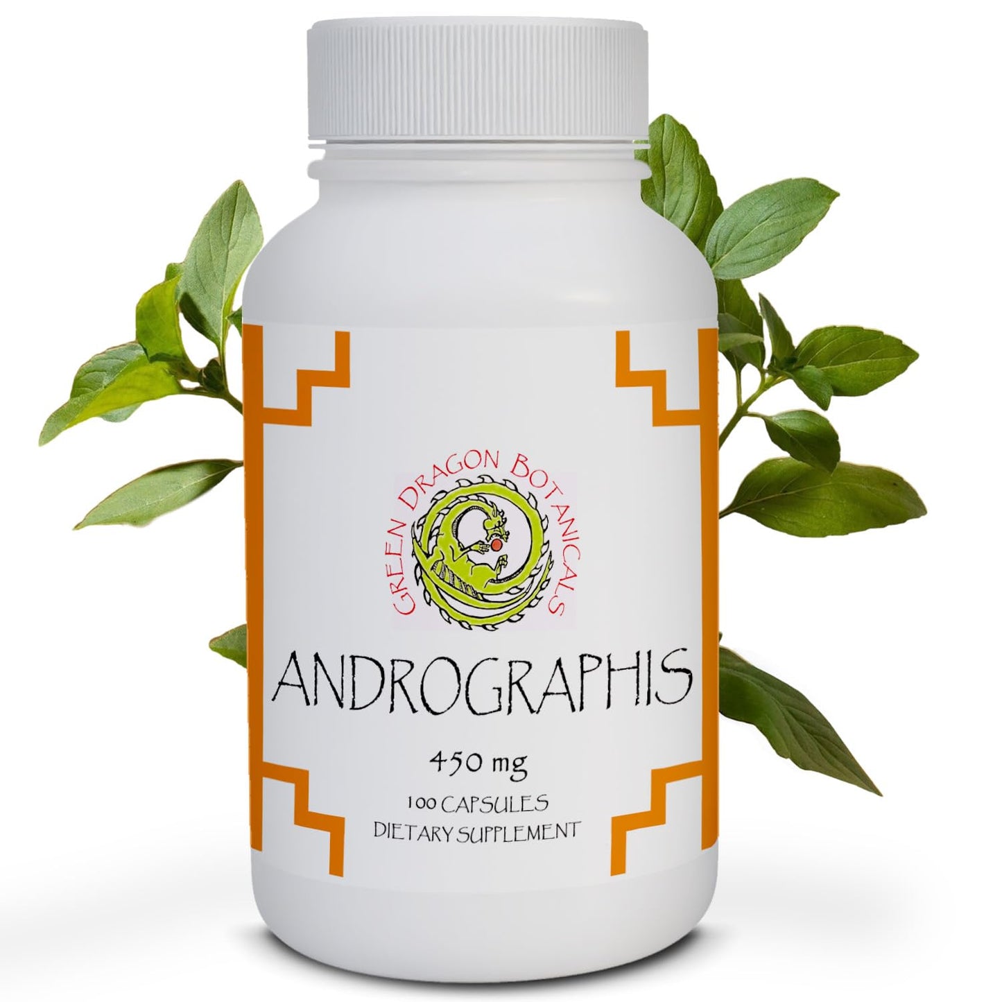 Green Dragon Botanicals Andrographis Capsules 100 Count