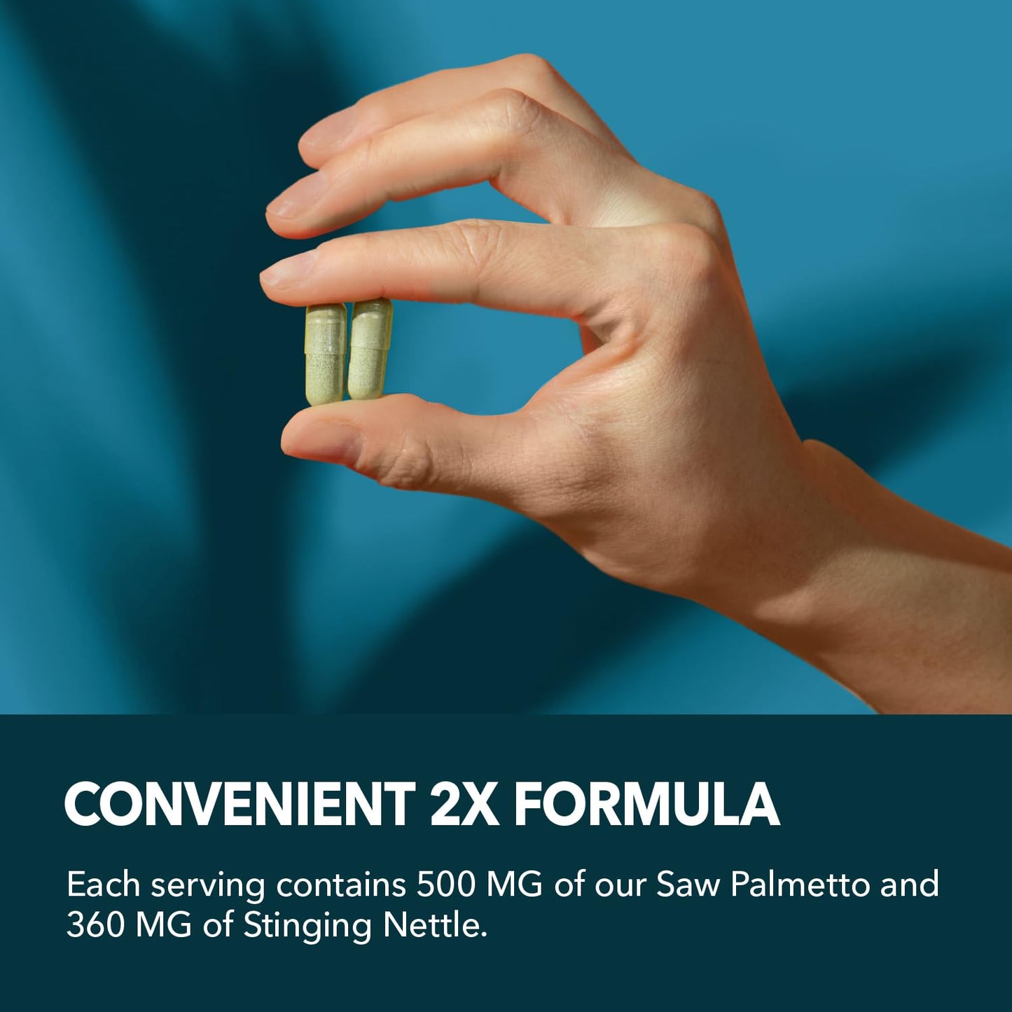 HAVASU NUTRITION Saw Palmetto and Nettle Root Extract Prostate Health Supplement Capsules 120